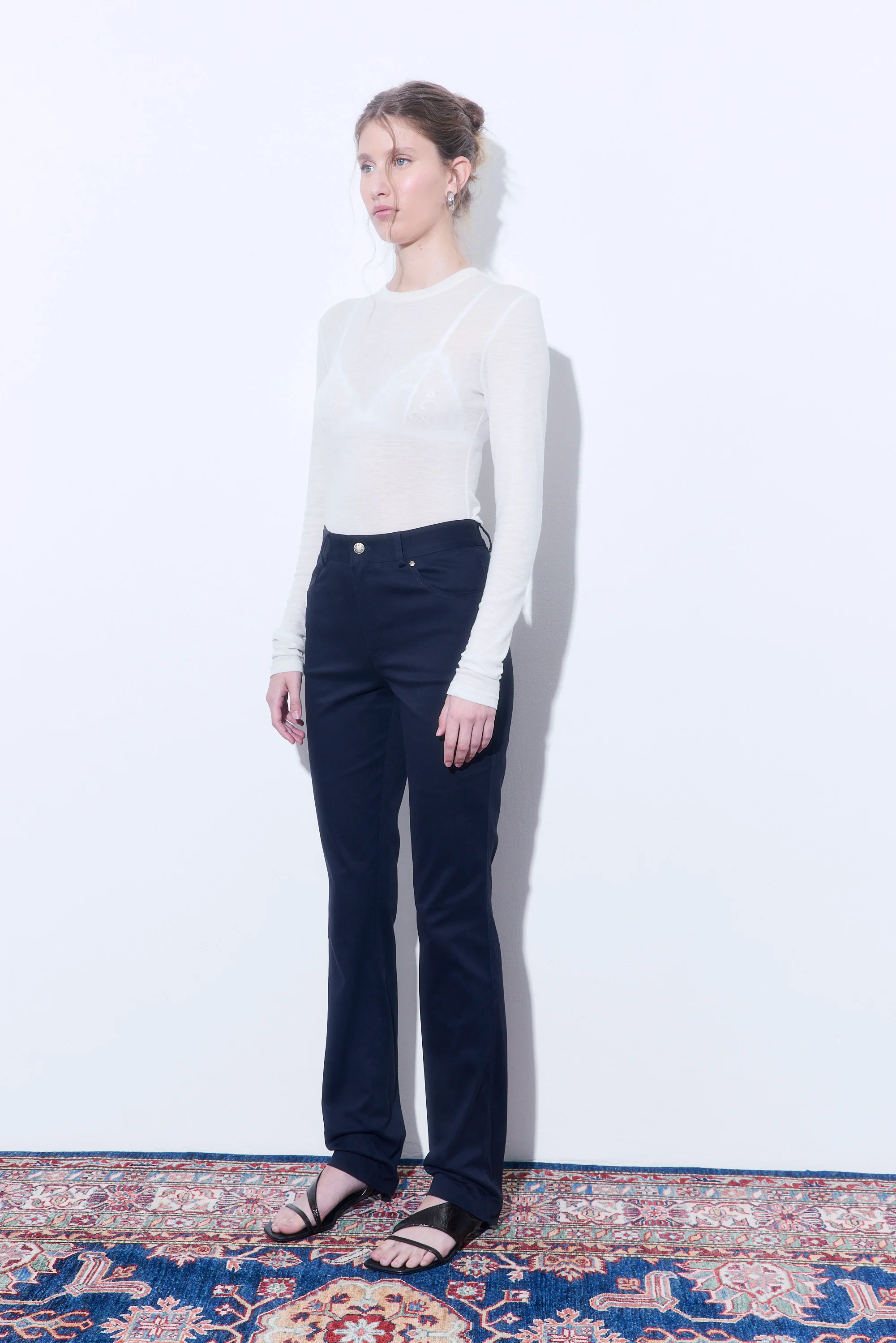 Fitted Full Length Pants - Image 4