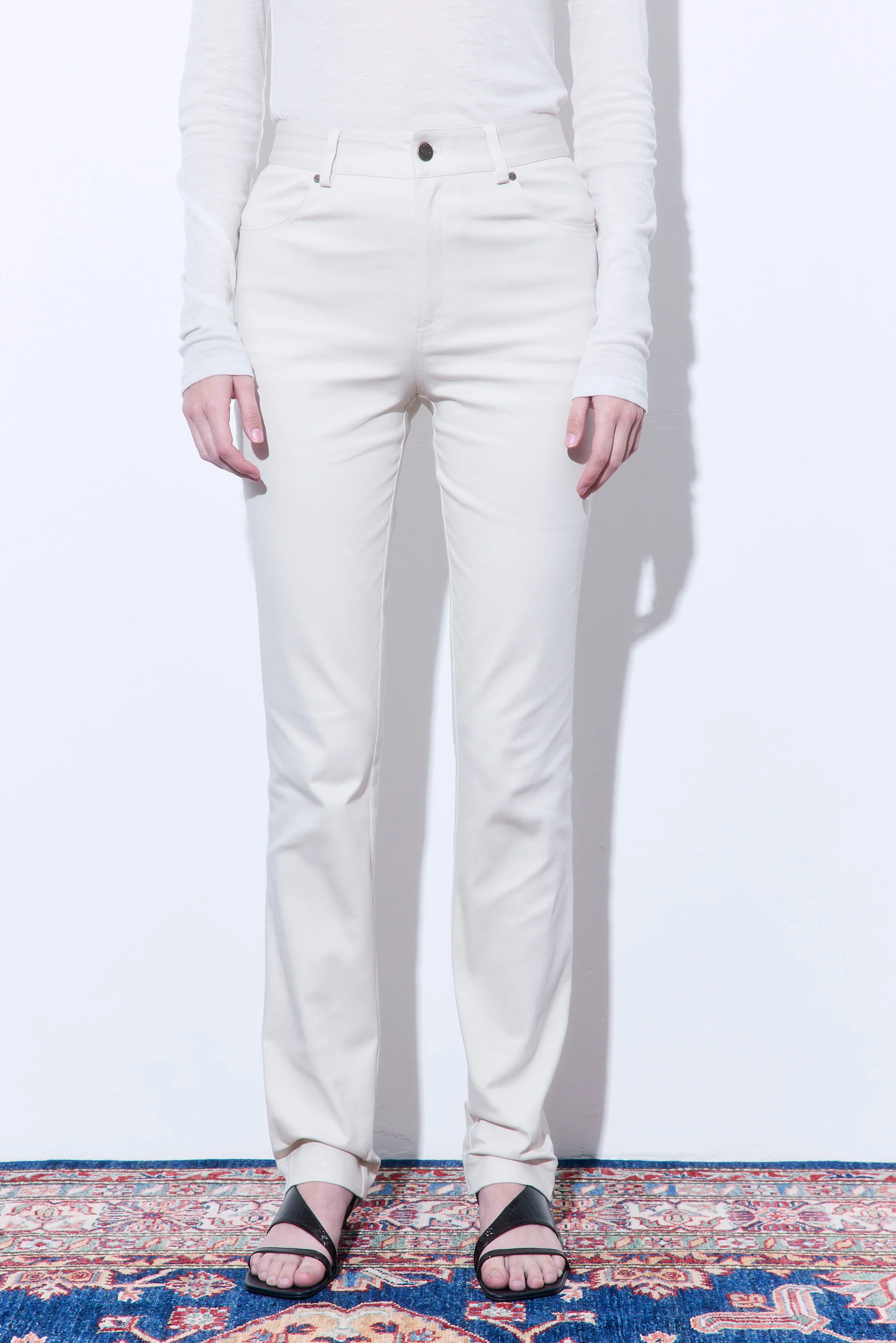 Fitted Full Length Pants - Image 2