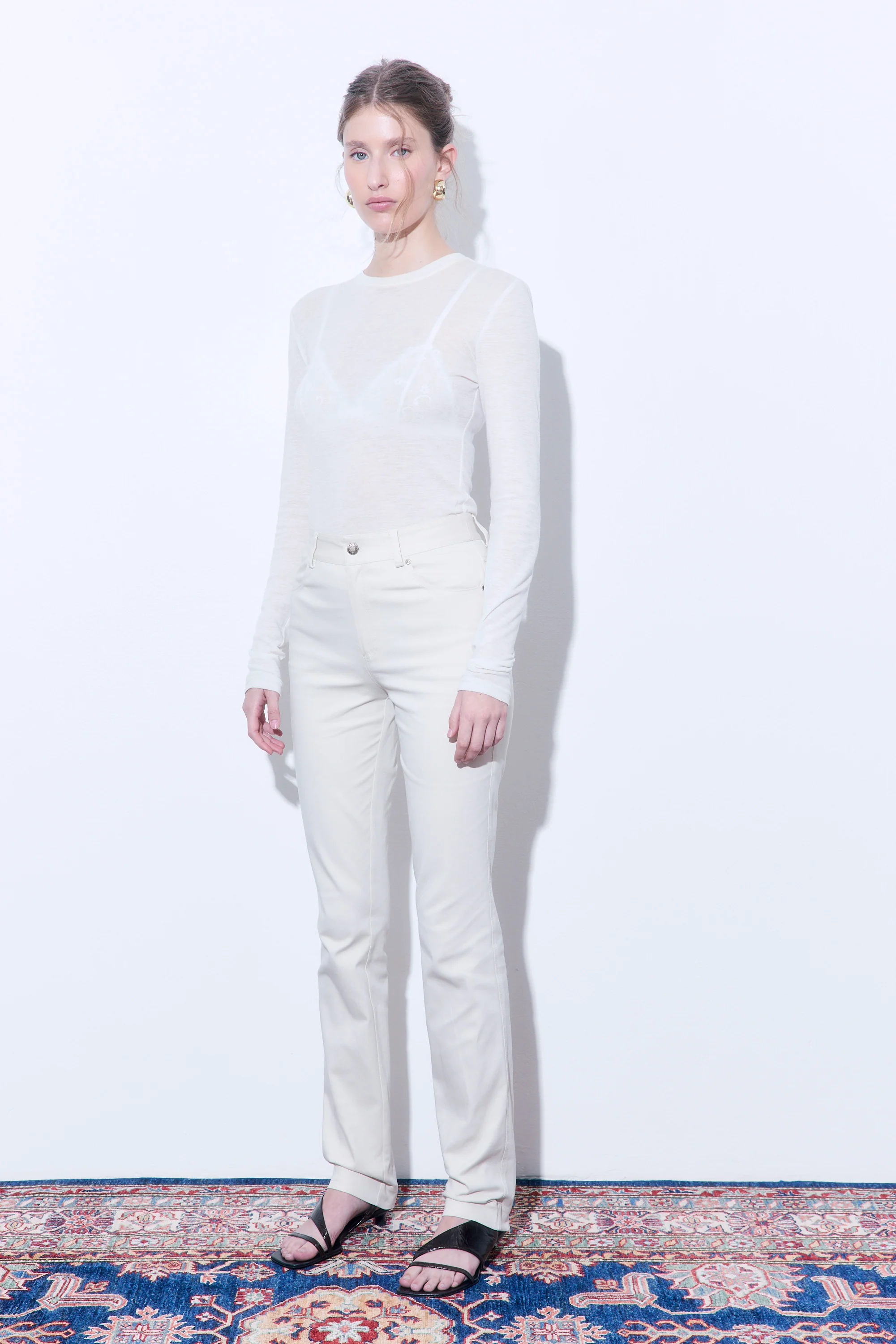 Fitted Full Length Pants - Image 4