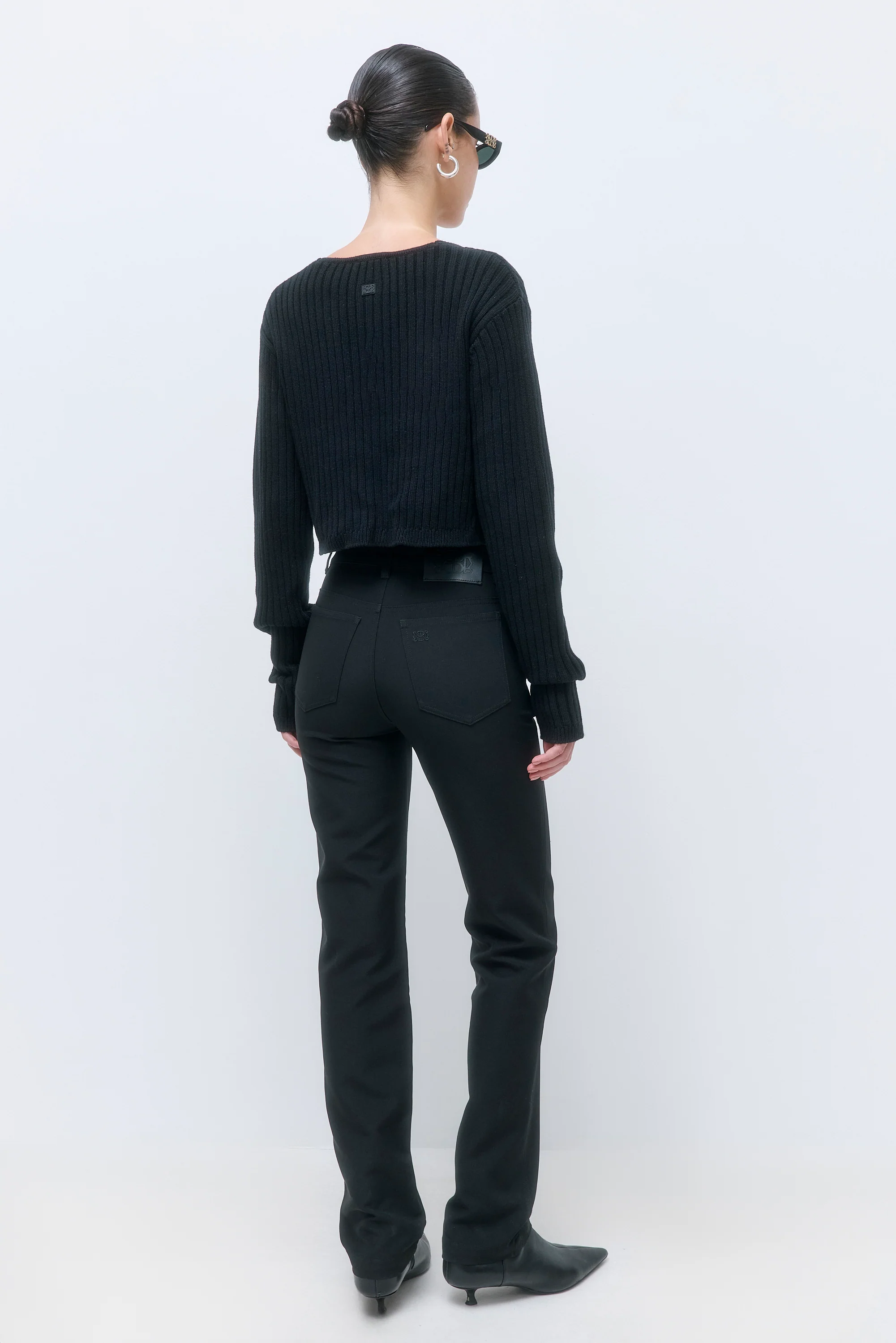 Stretchy Straight Leg Pants - Image 5