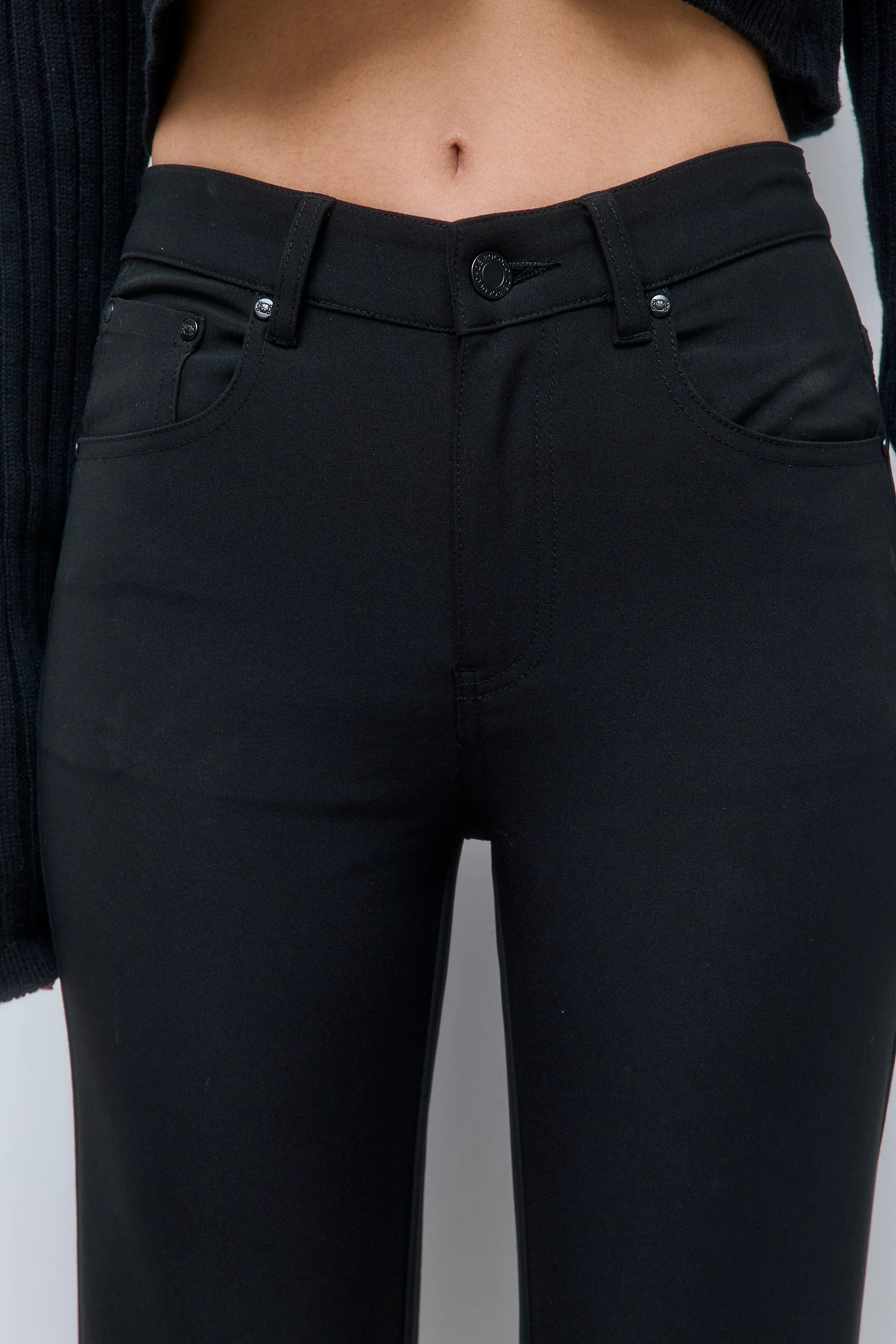 Stretchy Straight Leg Pants - Image 6