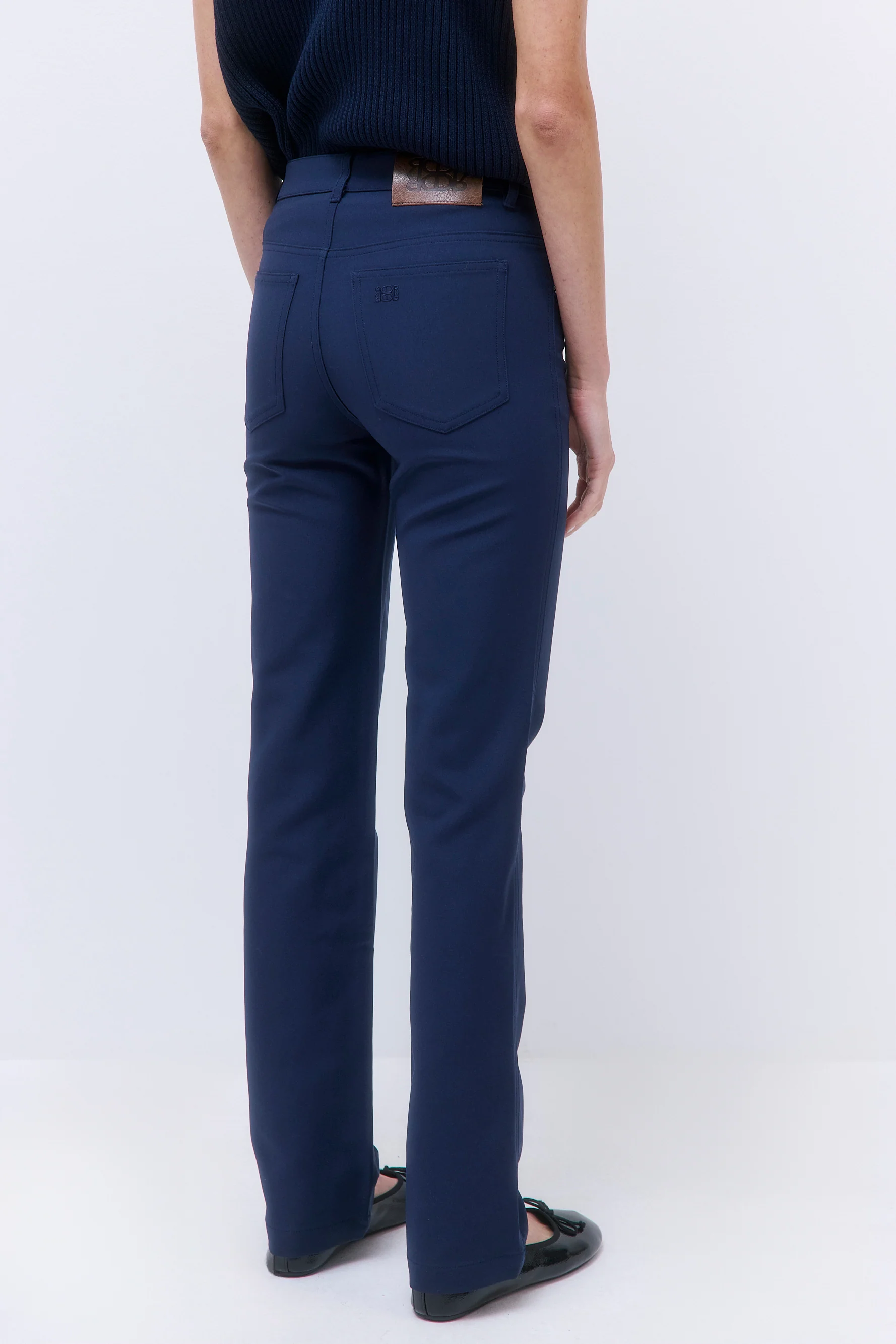 Stretchy Straight Leg Pants - Image 5