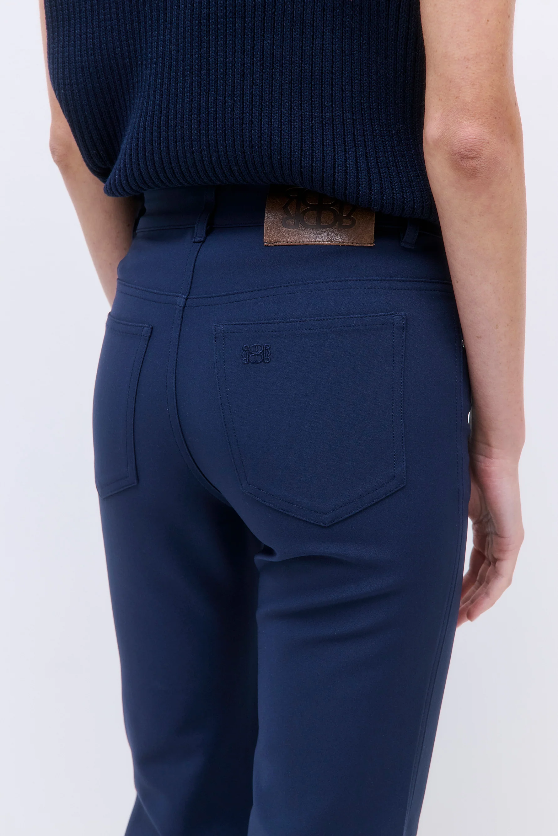 Stretchy Straight Leg Pants - Image 7