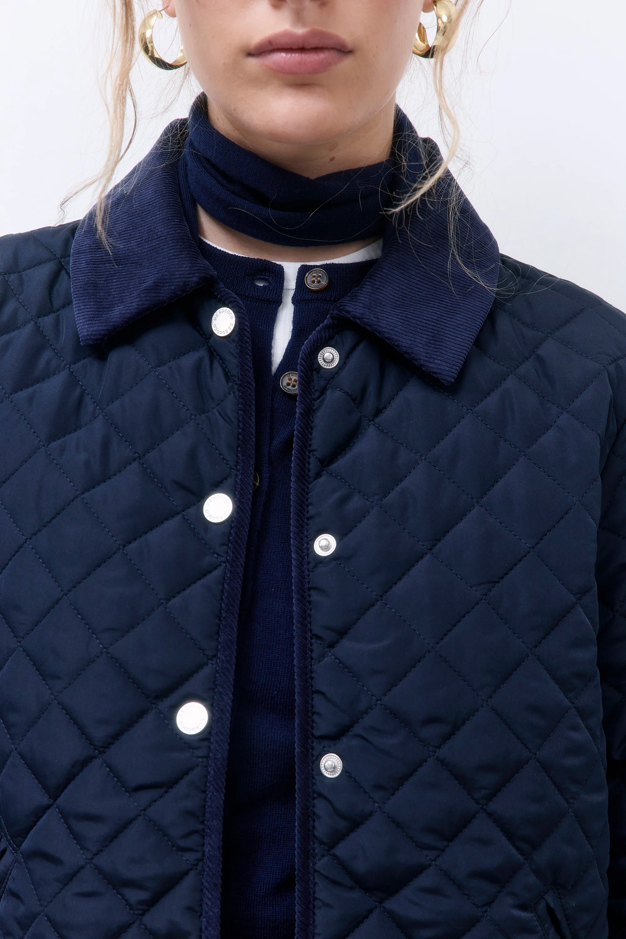 Straight Fit Quilted Jacket - Image 7