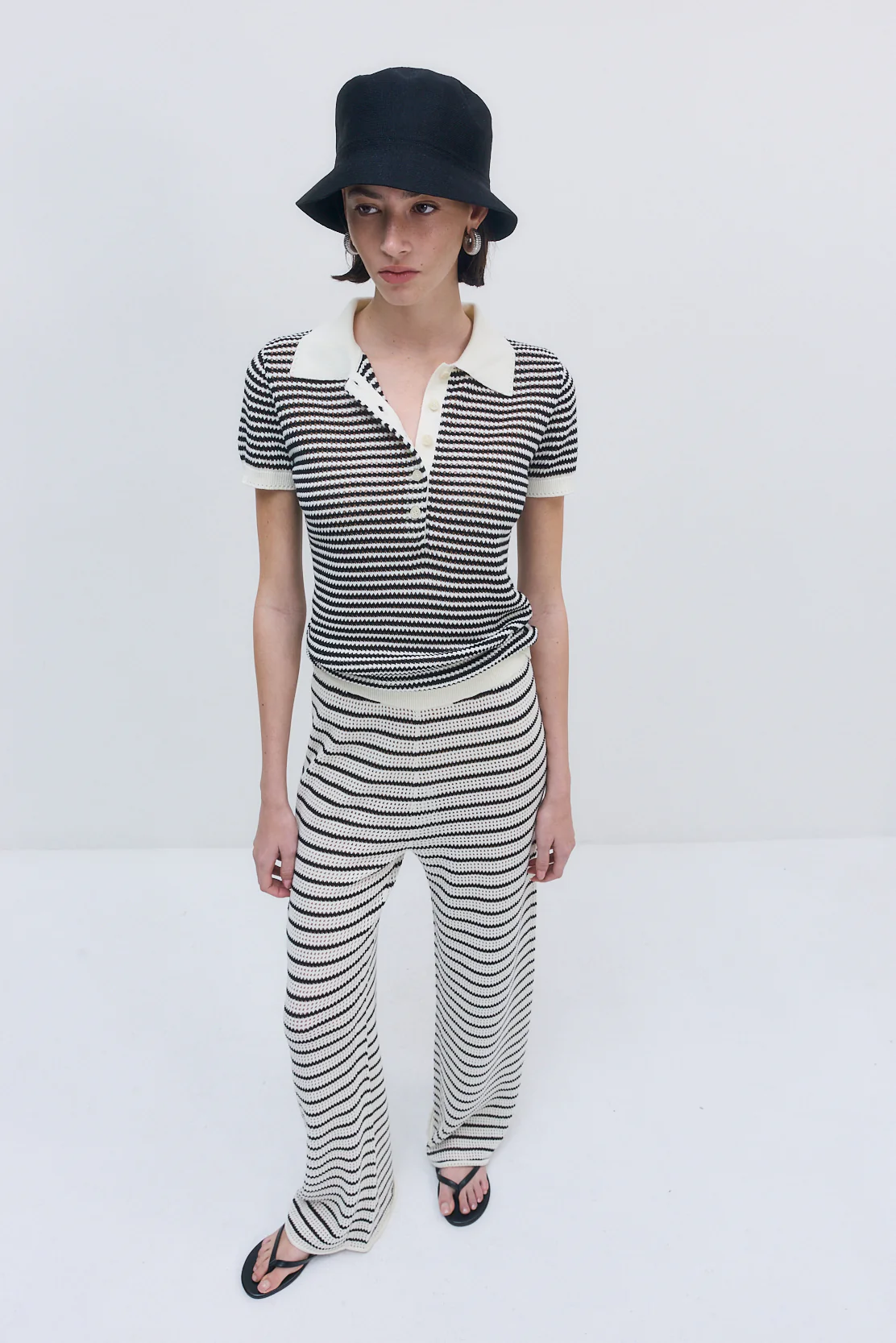 Striped Crochet Pants - Image 4