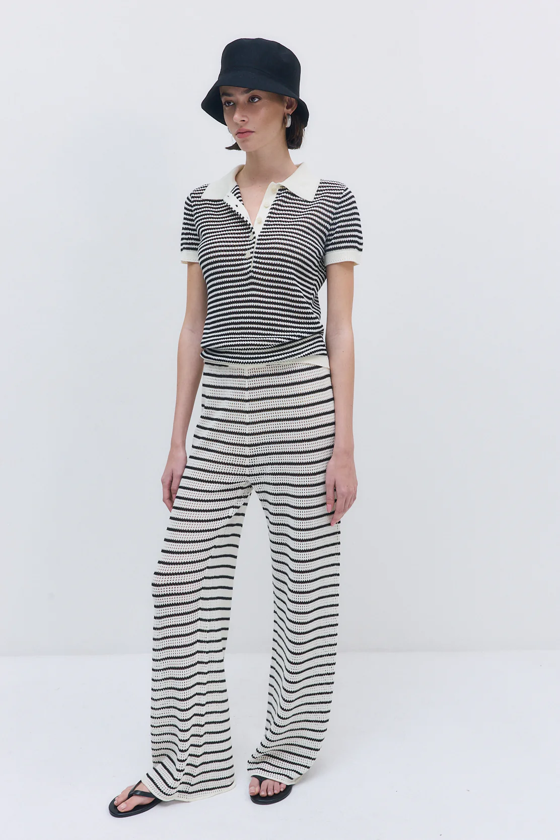 Striped Crochet Pants - Image 5