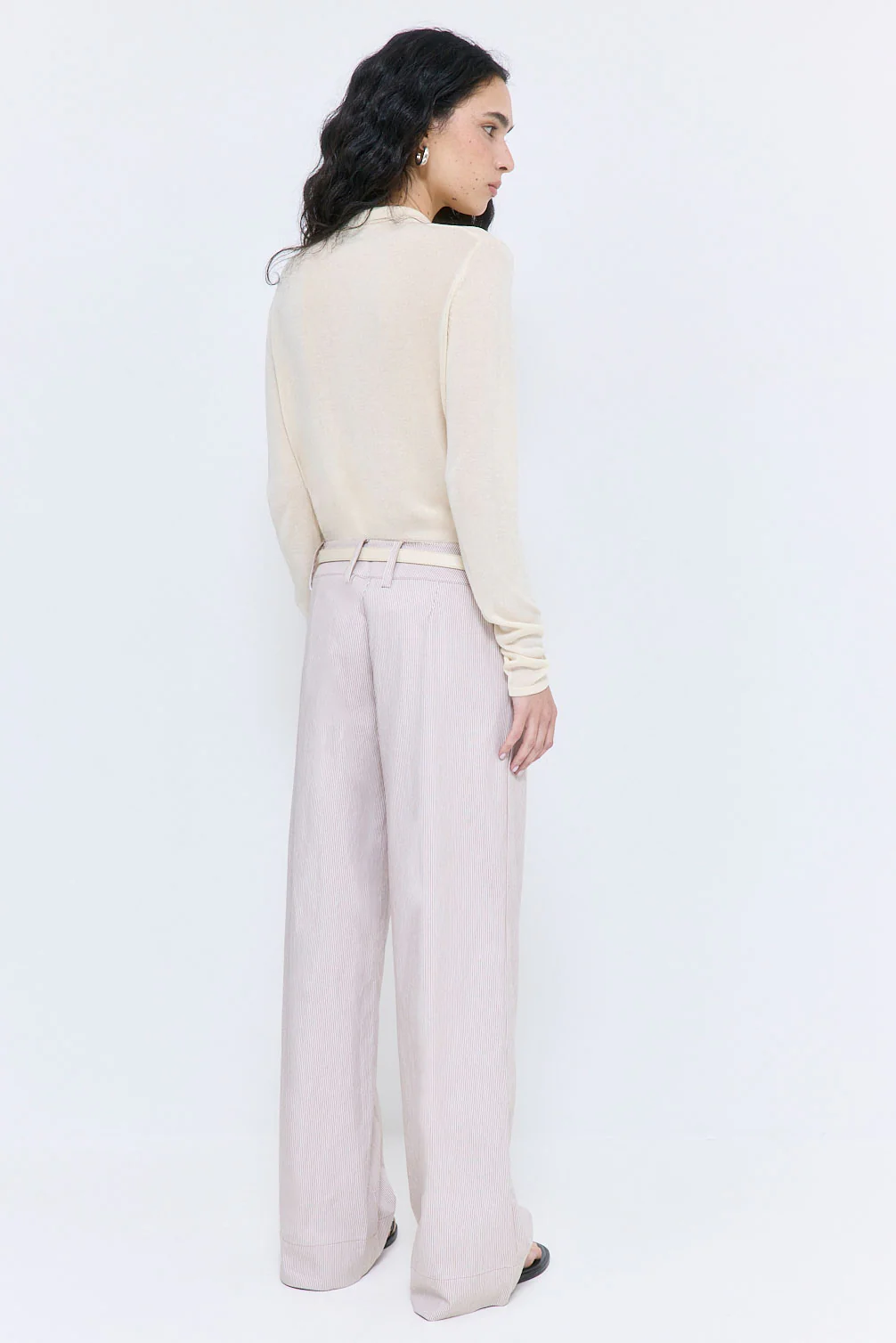 Striped Drill Pants - Image 5