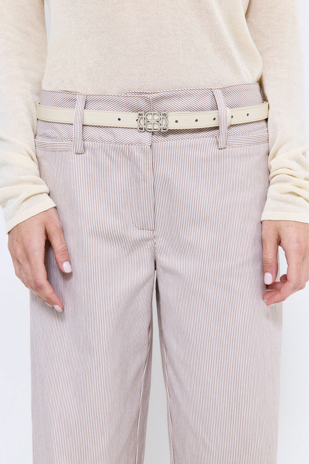 Striped Drill Pants - Image 6