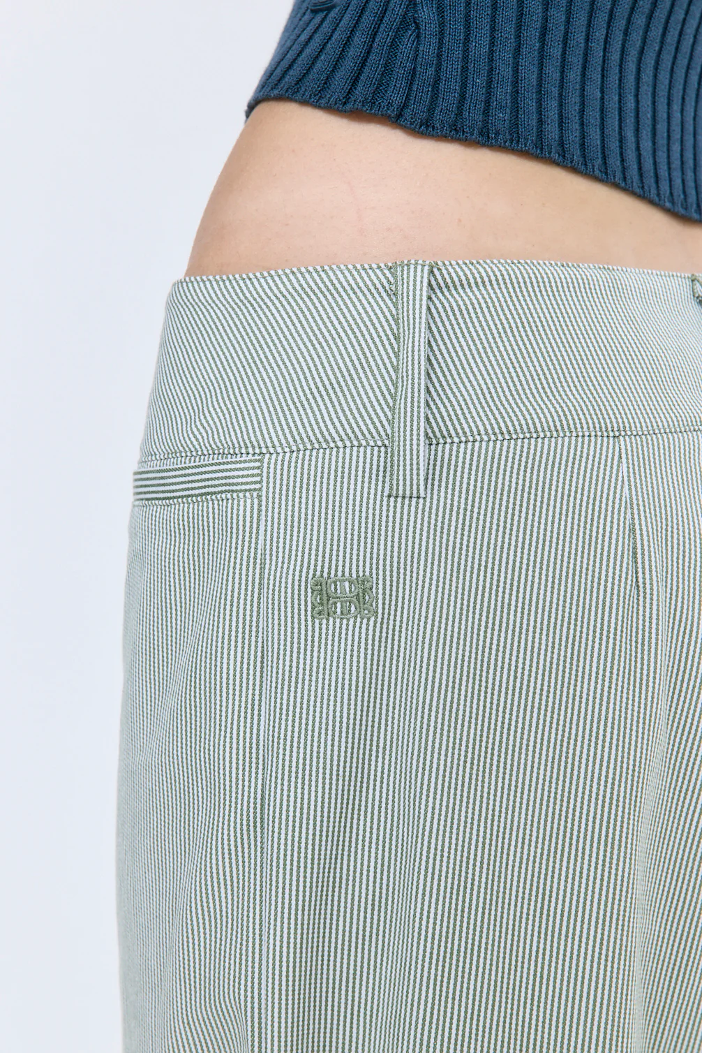 Striped Drill Pants - Image 7