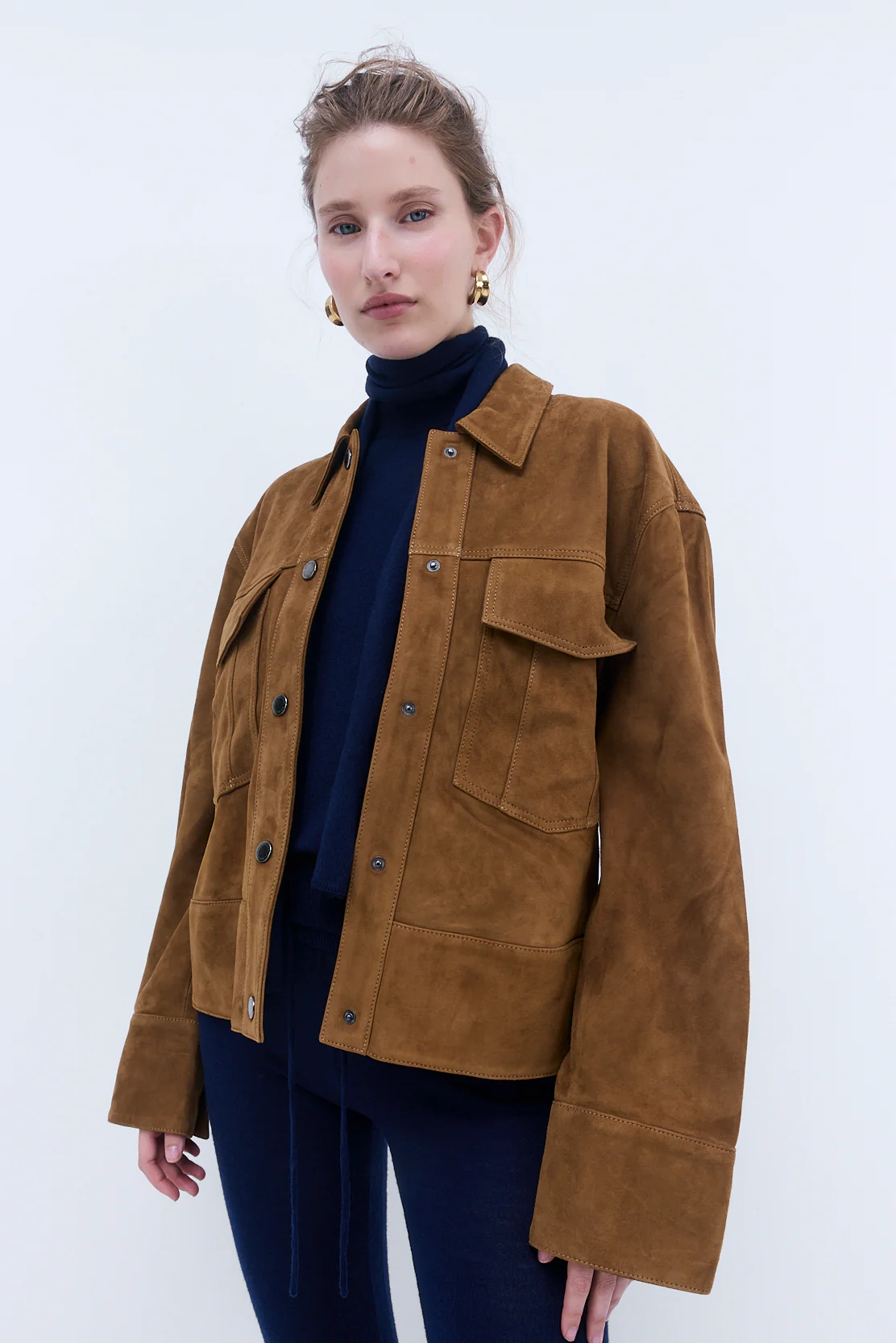 Suede Leather Jacket - Image 6