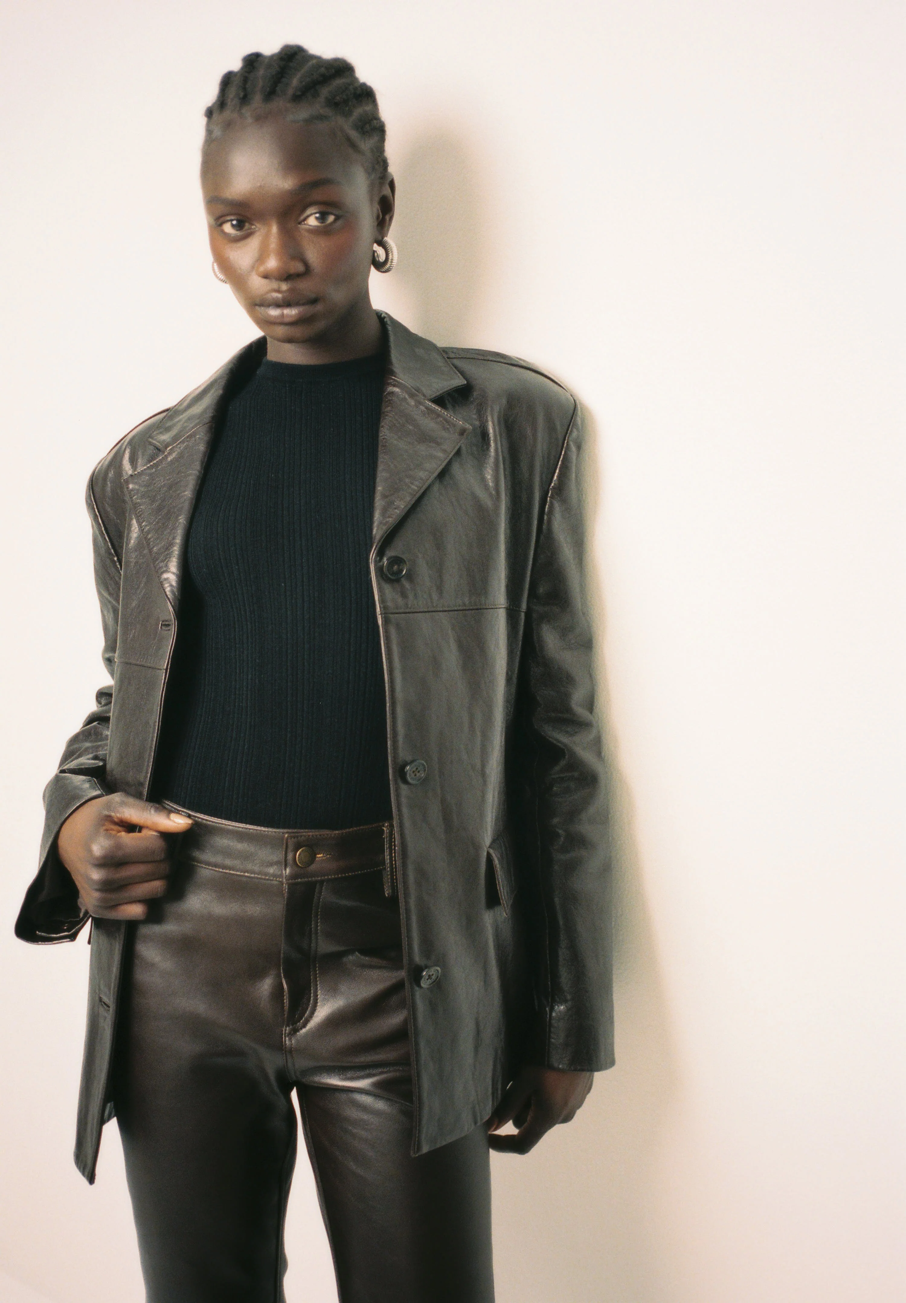 Leather Blazer - Image 10