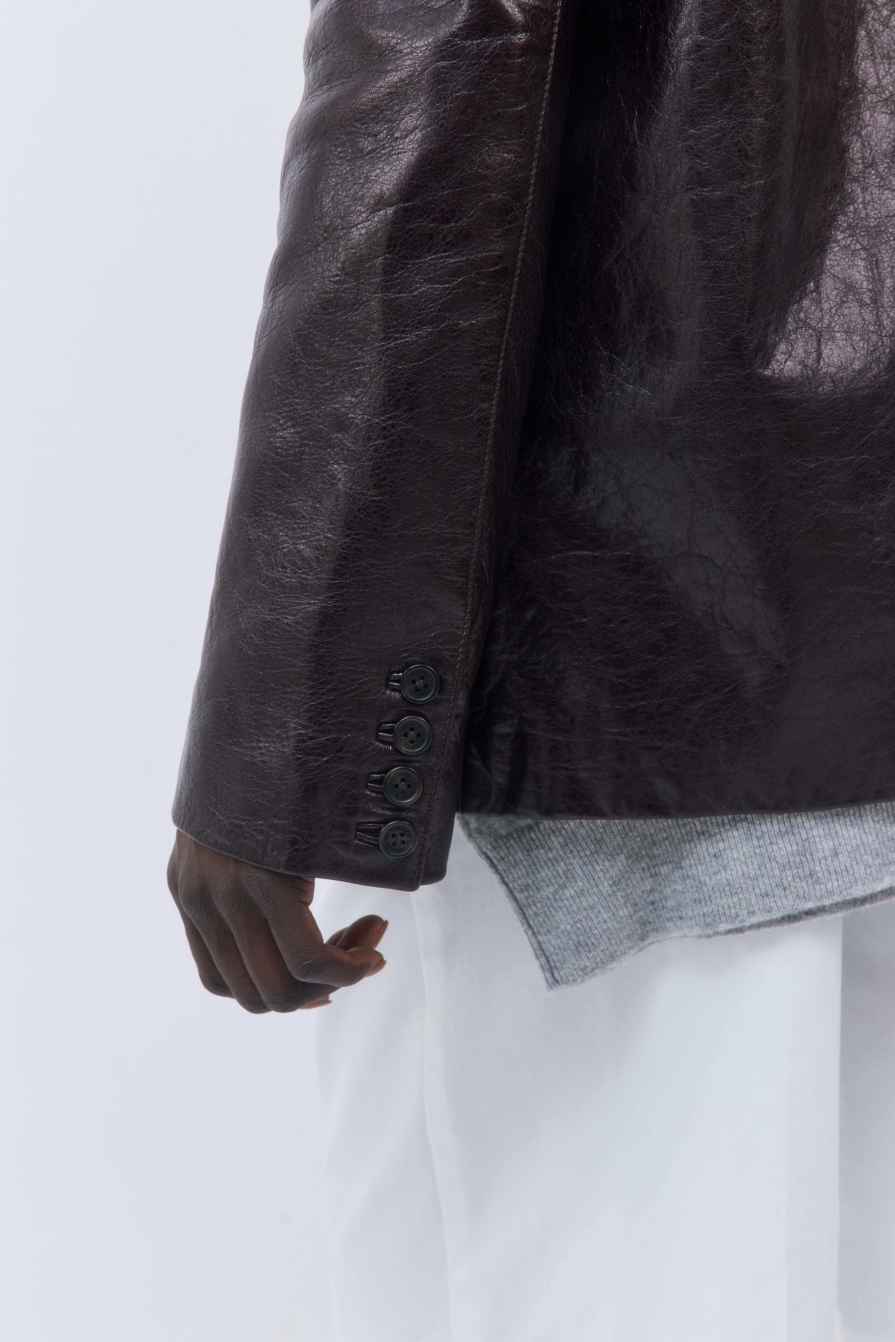 Leather Blazer - Image 7