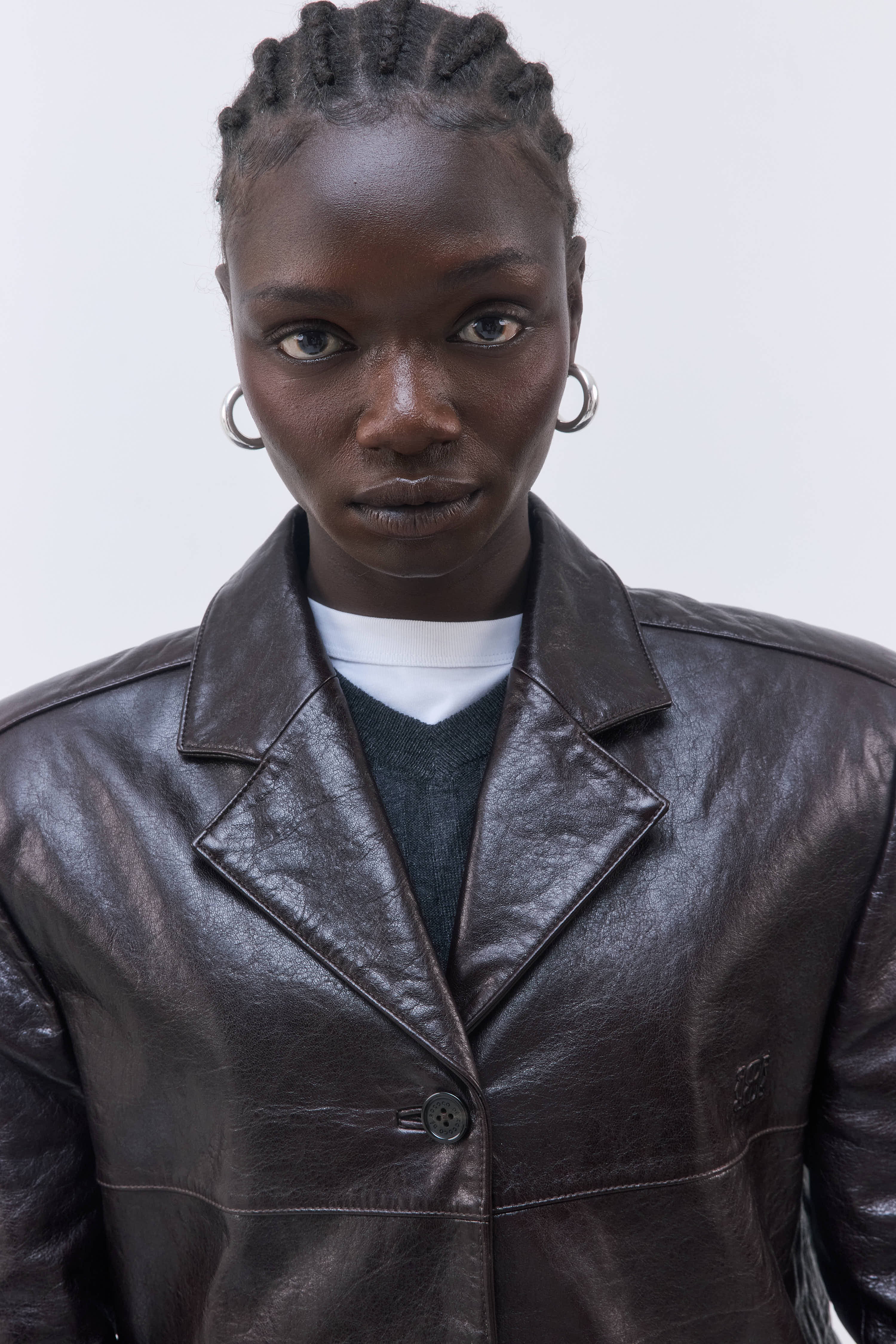 Leather Blazer - Image 9