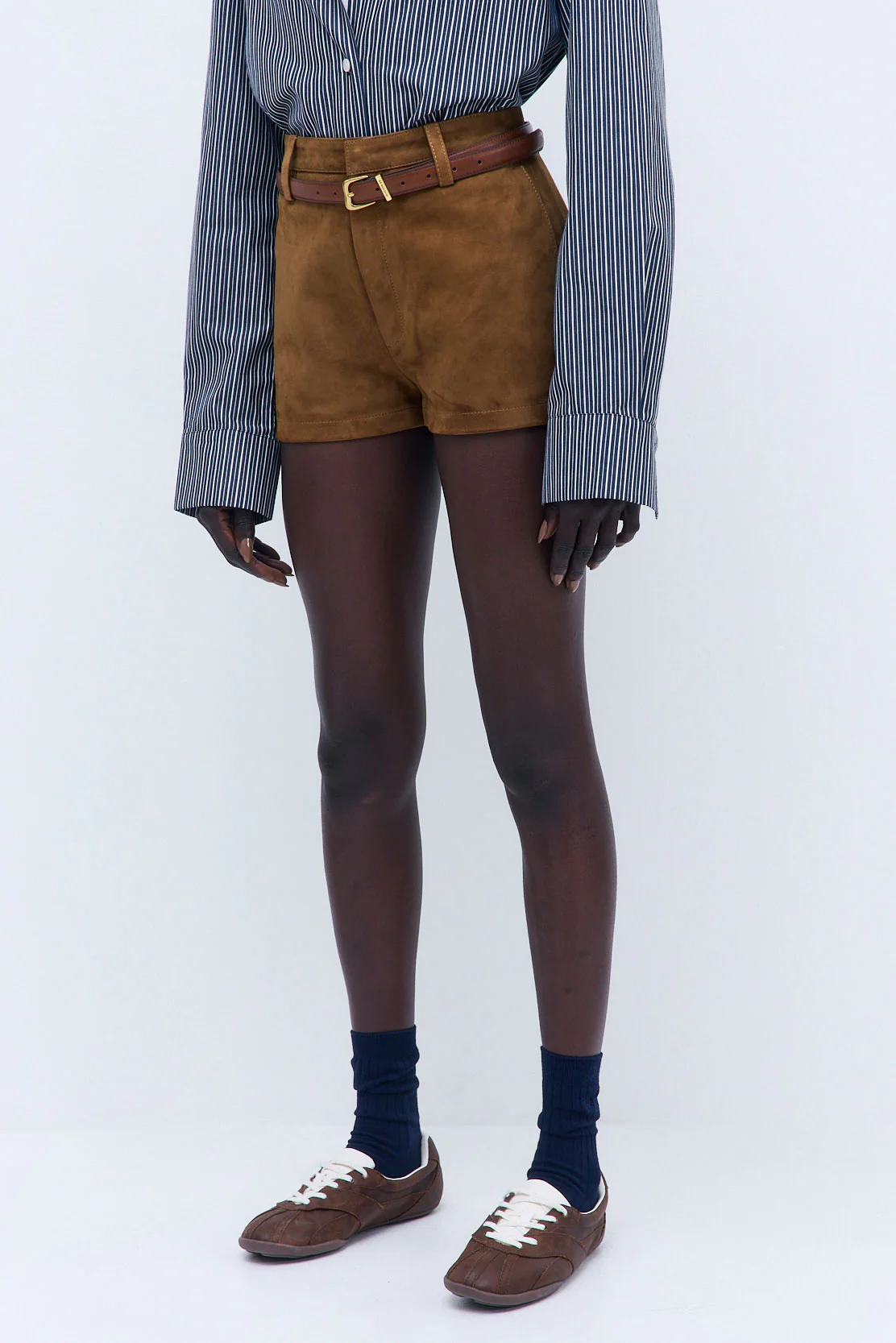 Suede Shorts - Image 4