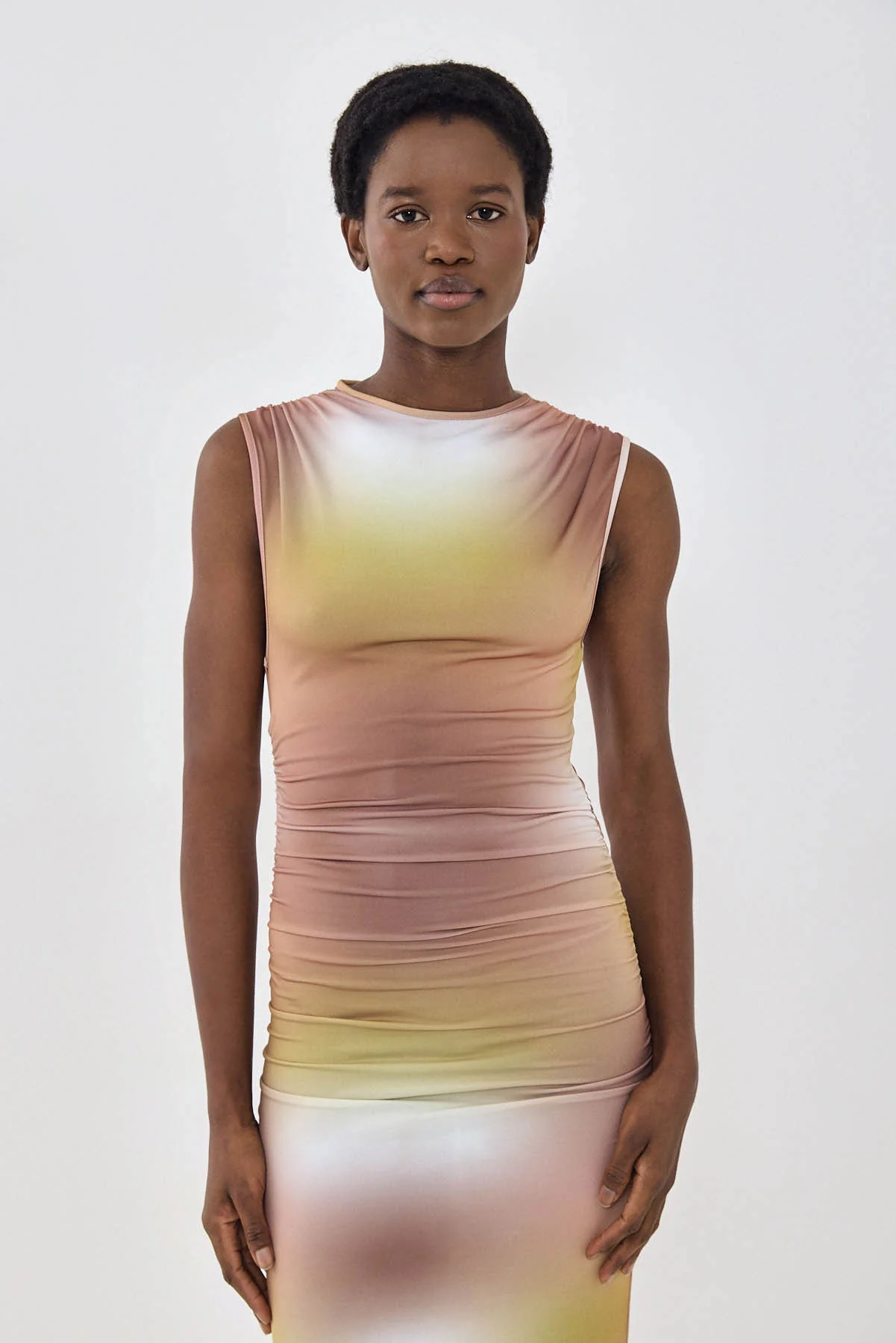 Sunset Sleeveless Maxi Dress - Image 2