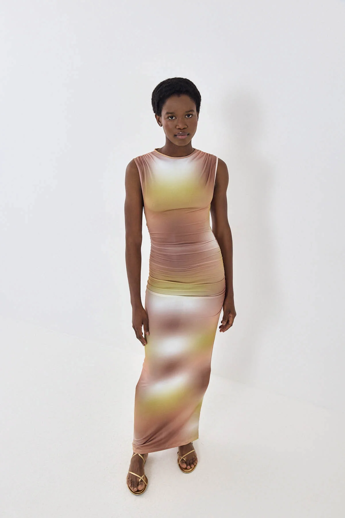 Sunset Sleeveless Maxi Dress - Image 3