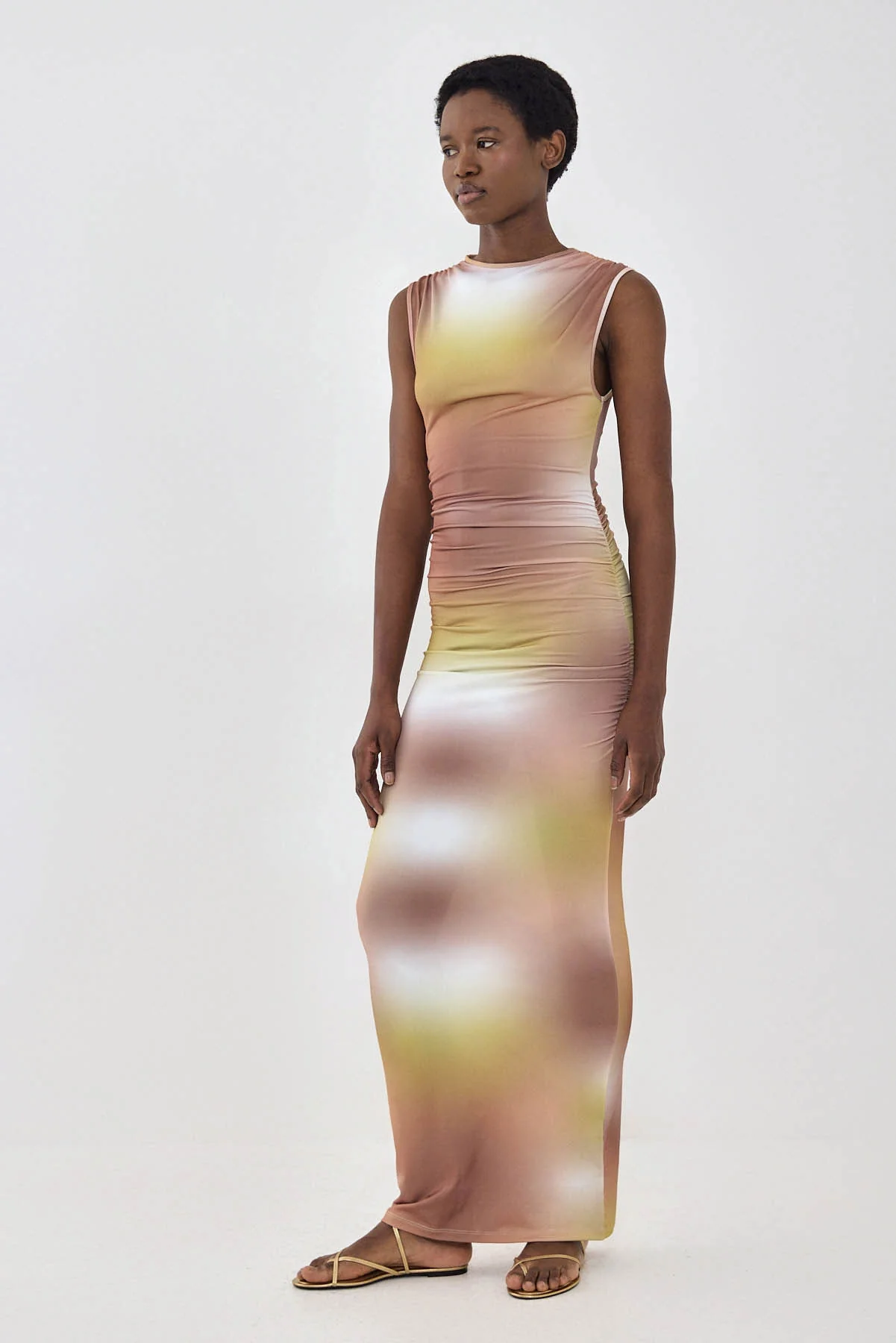 Sunset Sleeveless Maxi Dress - Image 4