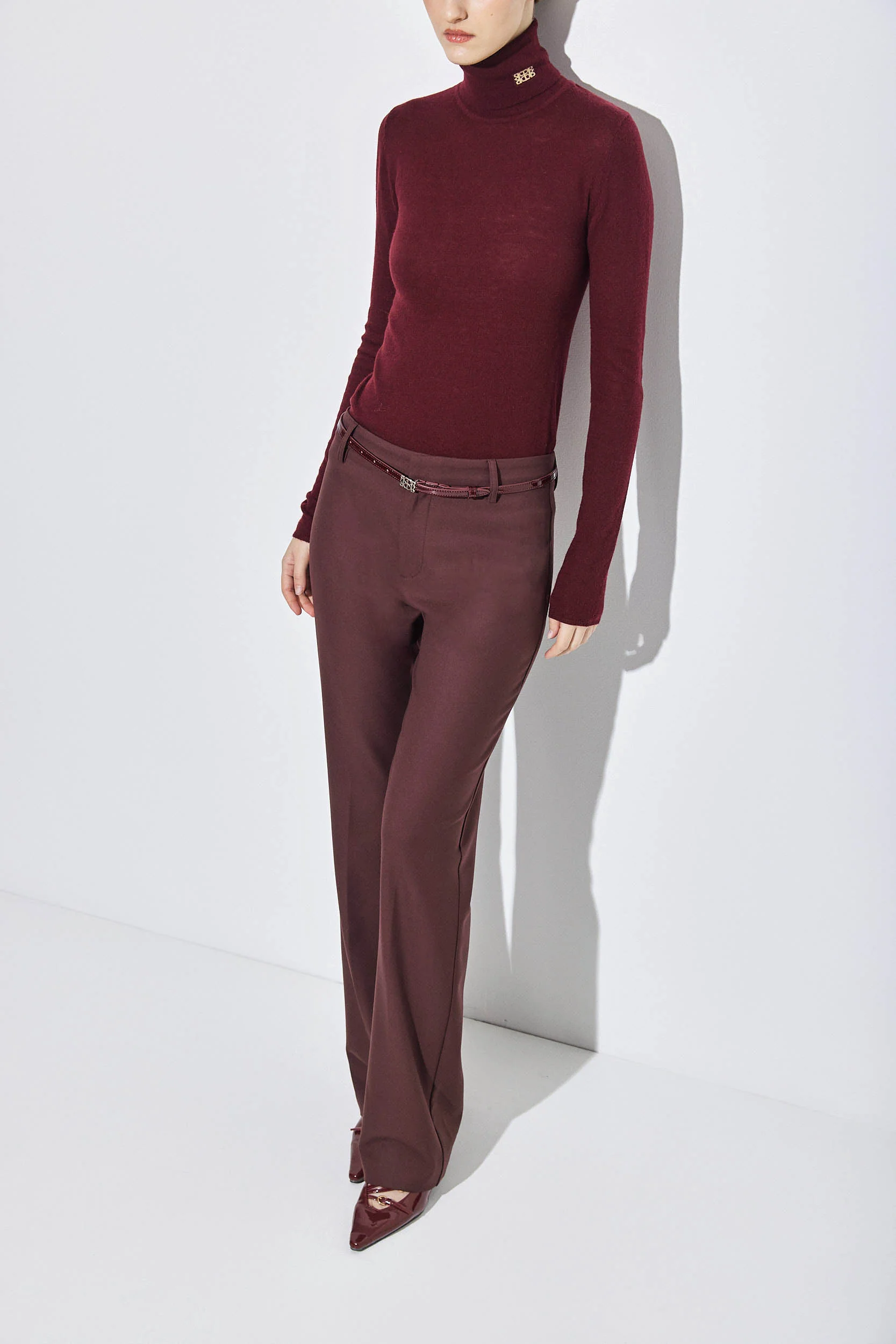 Tailored Daddy Bootcut Pants - Image 3