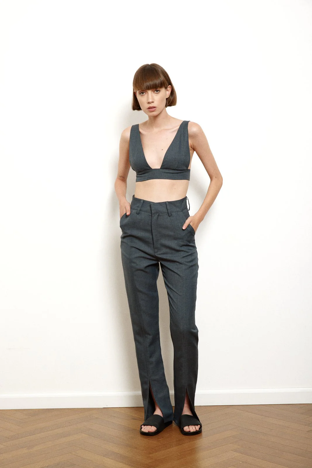 Tailored Daddy Bralette Top - Image 3
