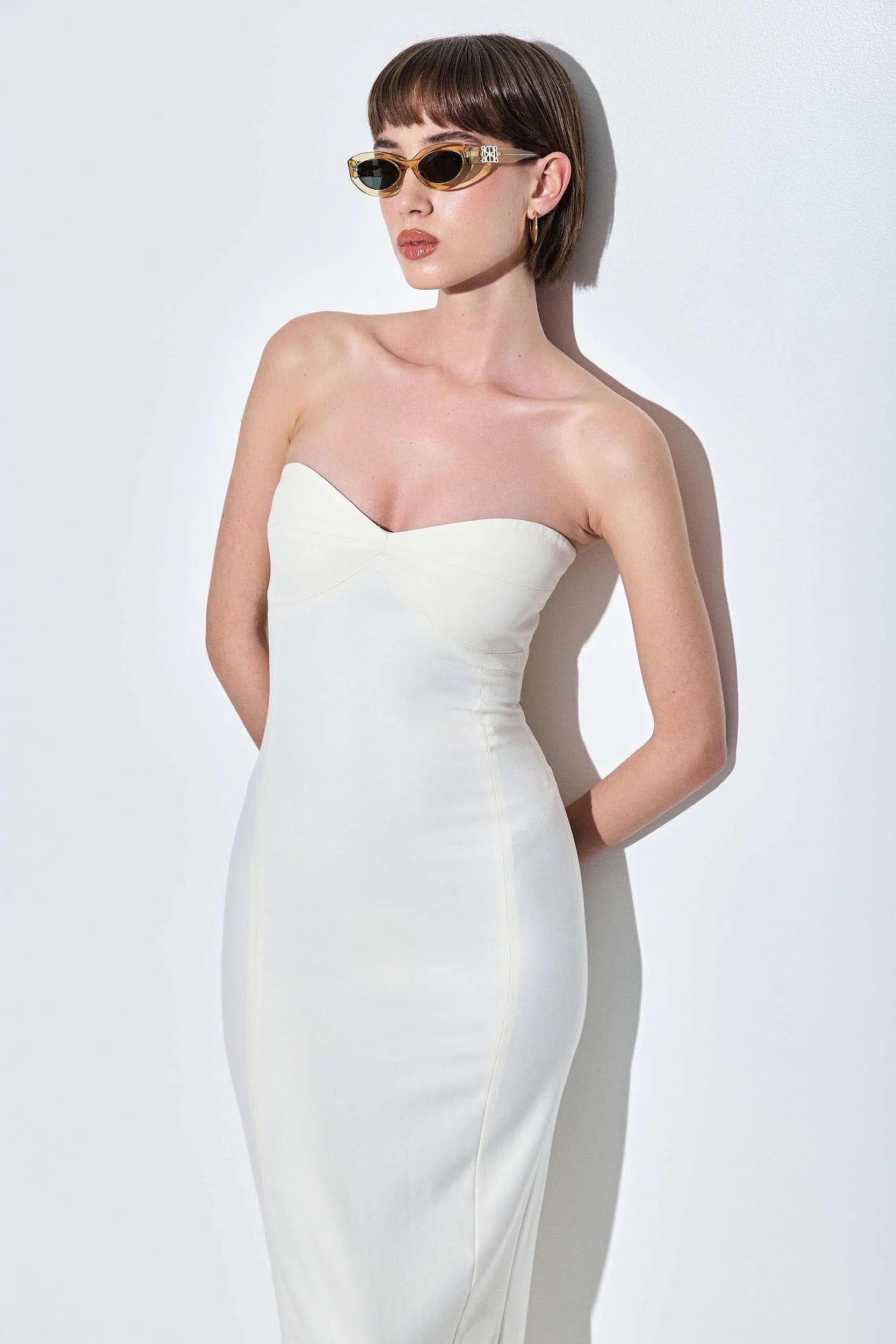 Tailored Daddy Corset Maxi Dress - Image 2