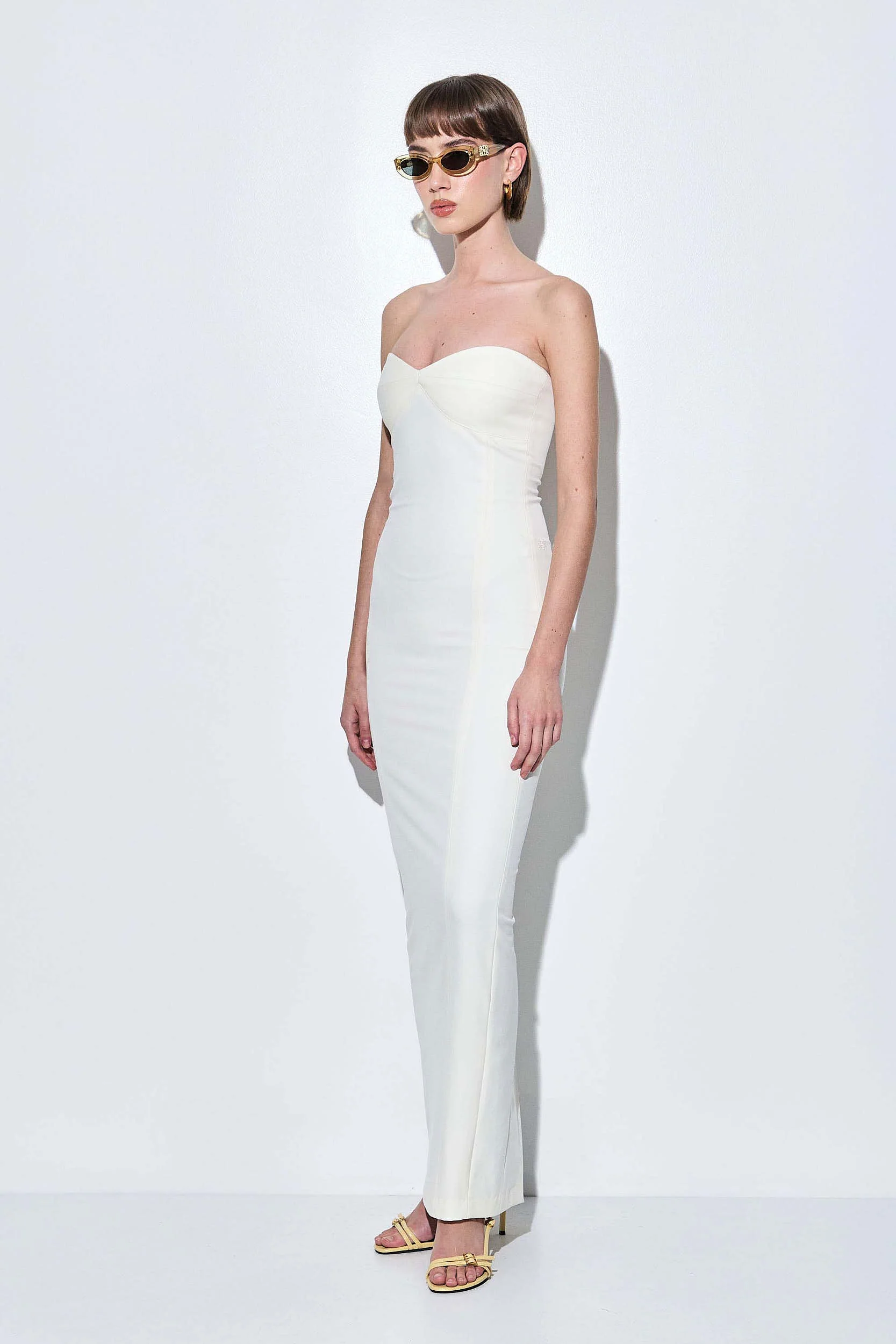 Tailored Daddy Corset Maxi Dress - Image 3