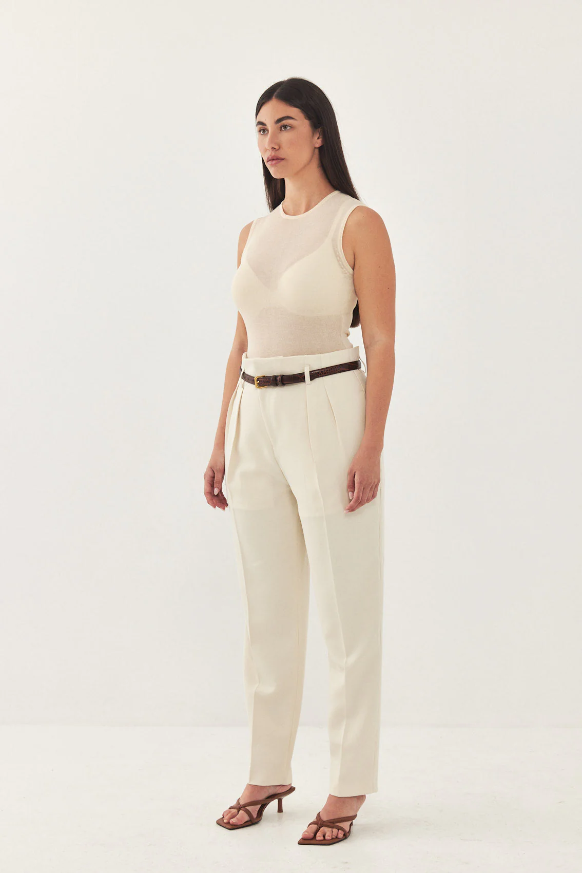 Tapered Pleat Daddy Pants - Image 12