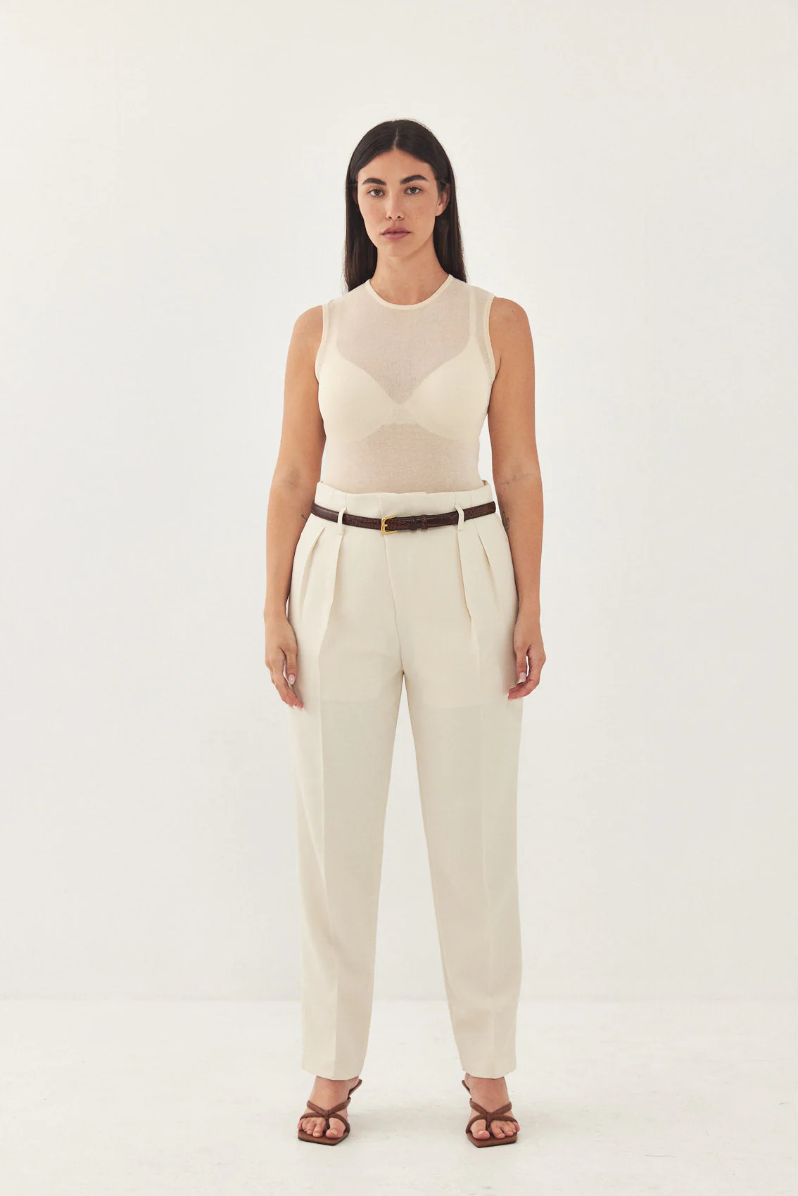 Tapered Pleat Daddy Pants - Image 9
