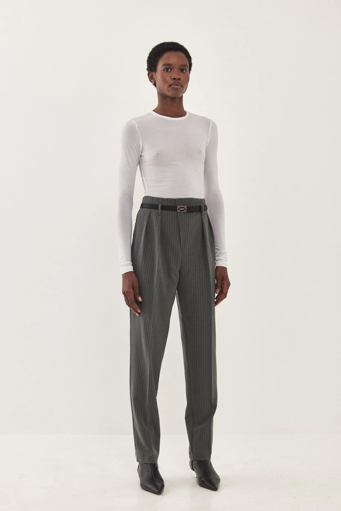Tapered Pleat Daddy Pants - Image 3