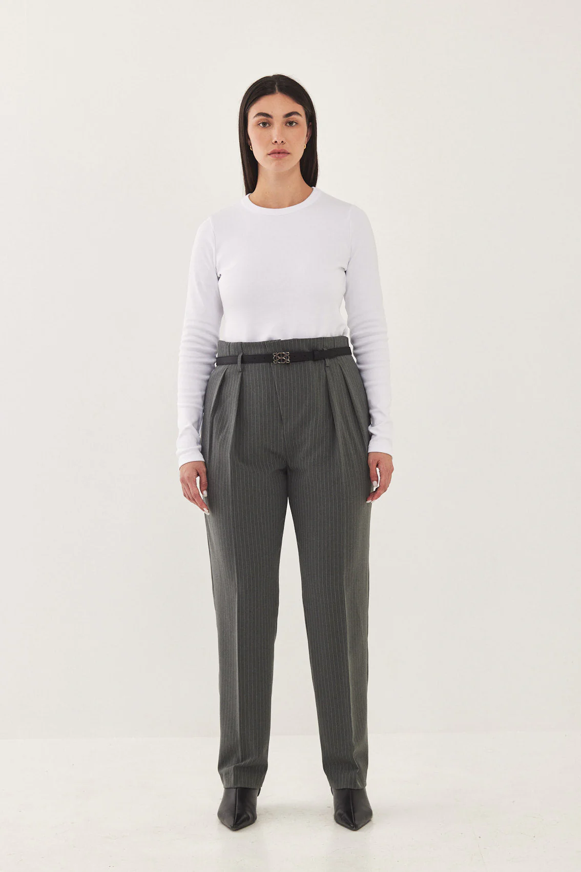 Tapered Pleat Daddy Pants - Image 7