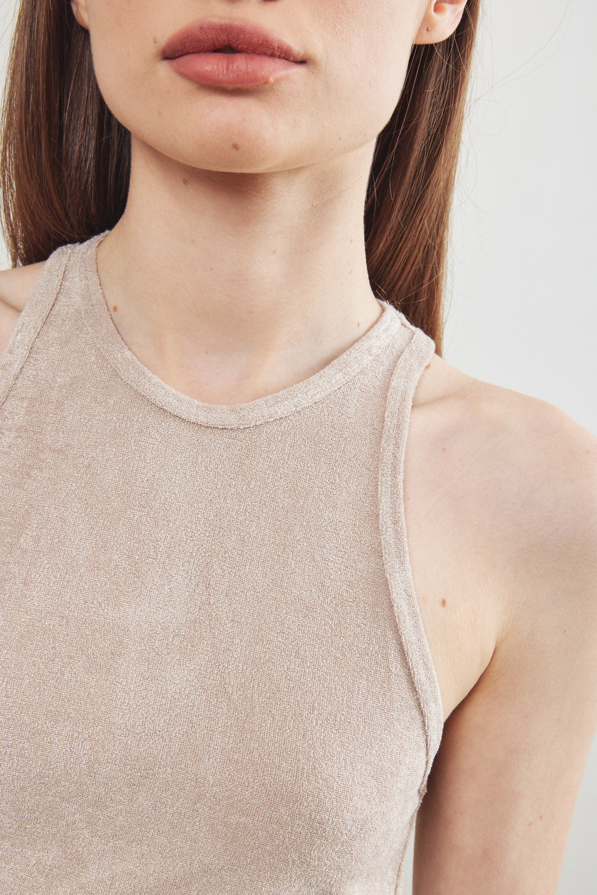 Terry Towel Halter Top - Image 3