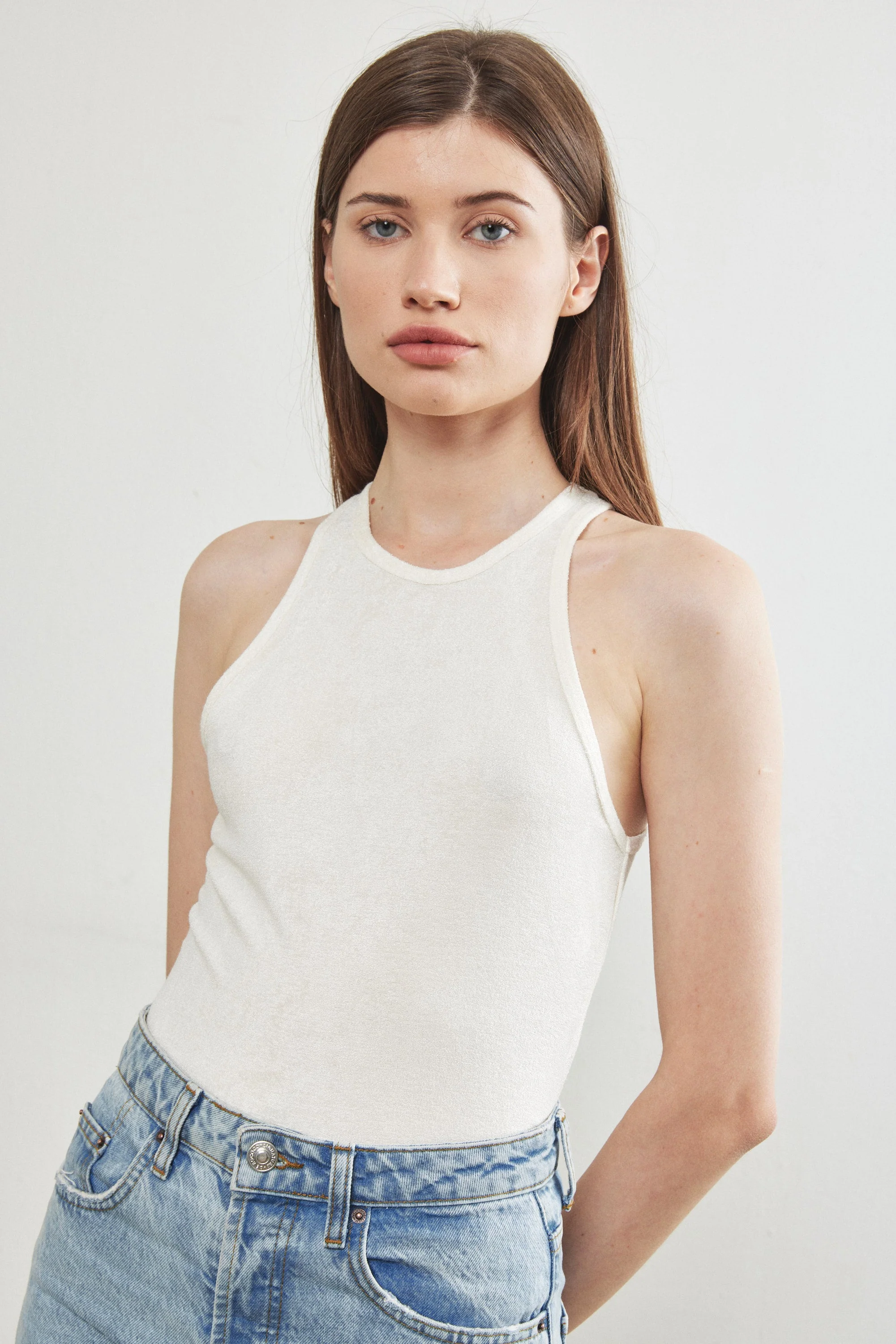 Terry Towel Halter Top - Image 3