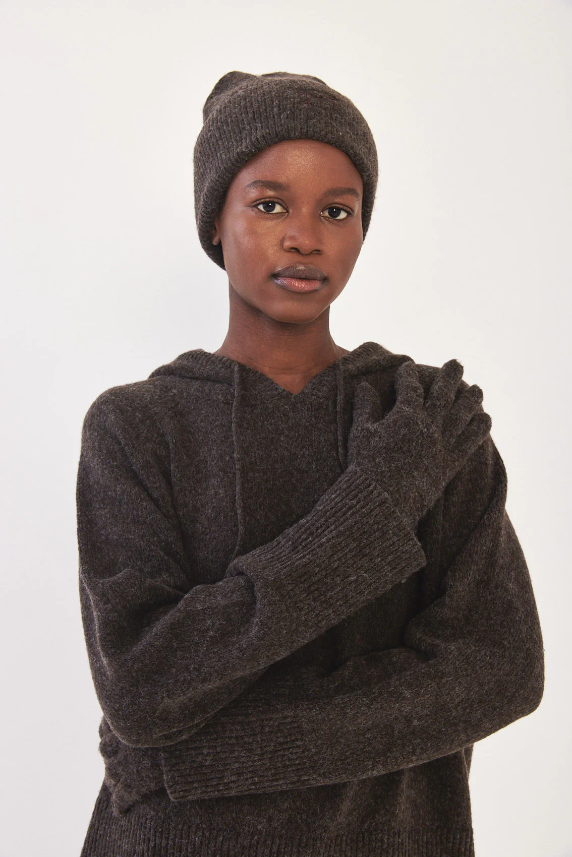 Thick Knitted Gloves - Image 4