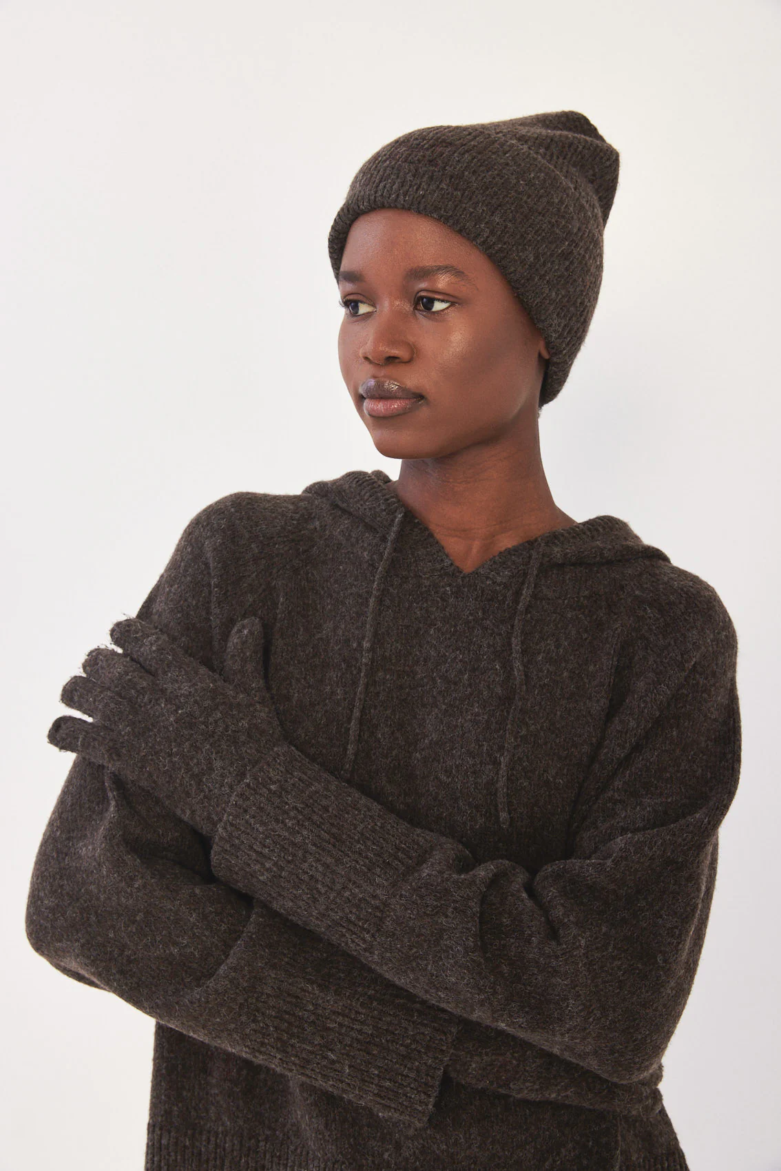 Thick Knitted Gloves - Image 7