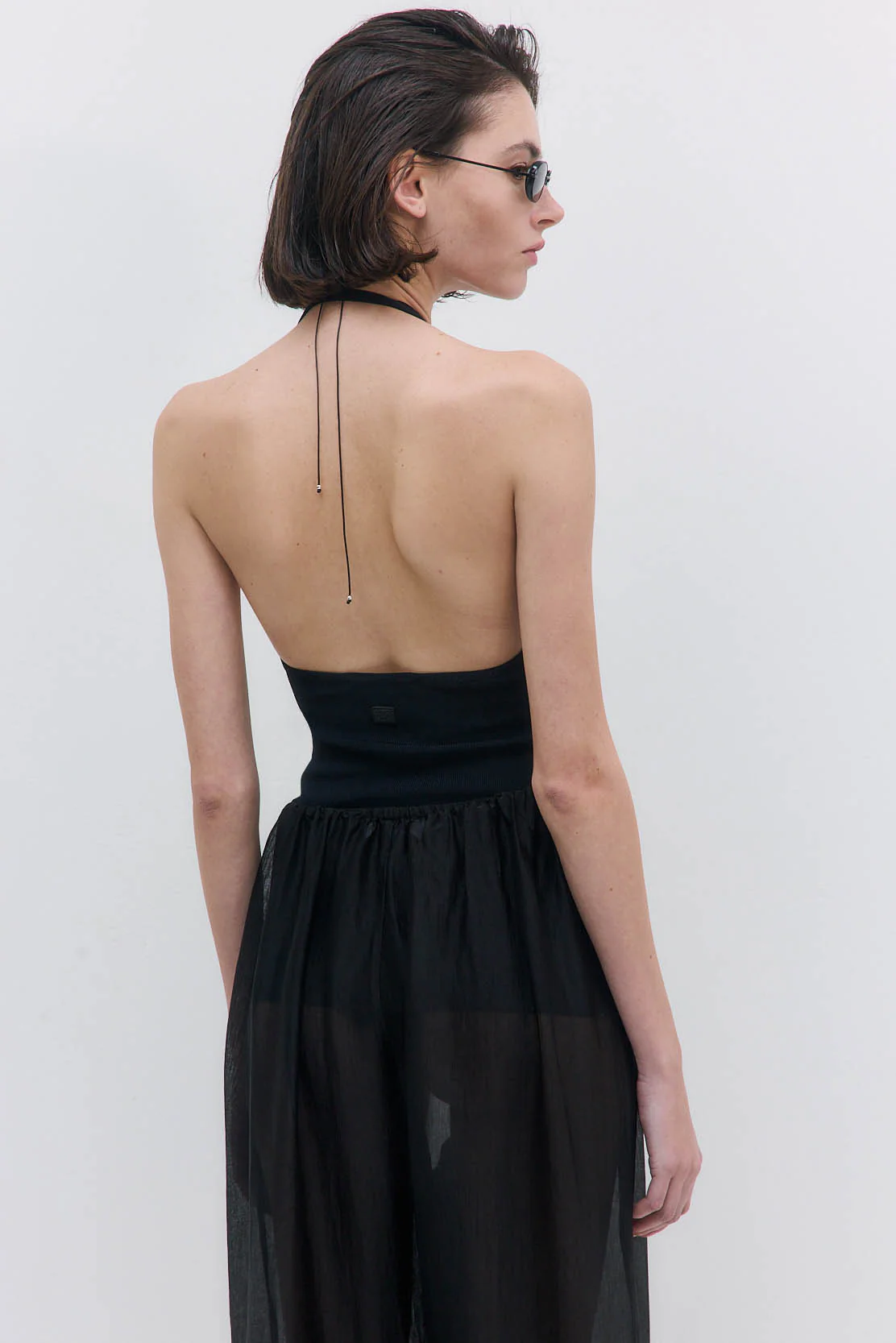Tight Ribbed Halter Neck - Image 5