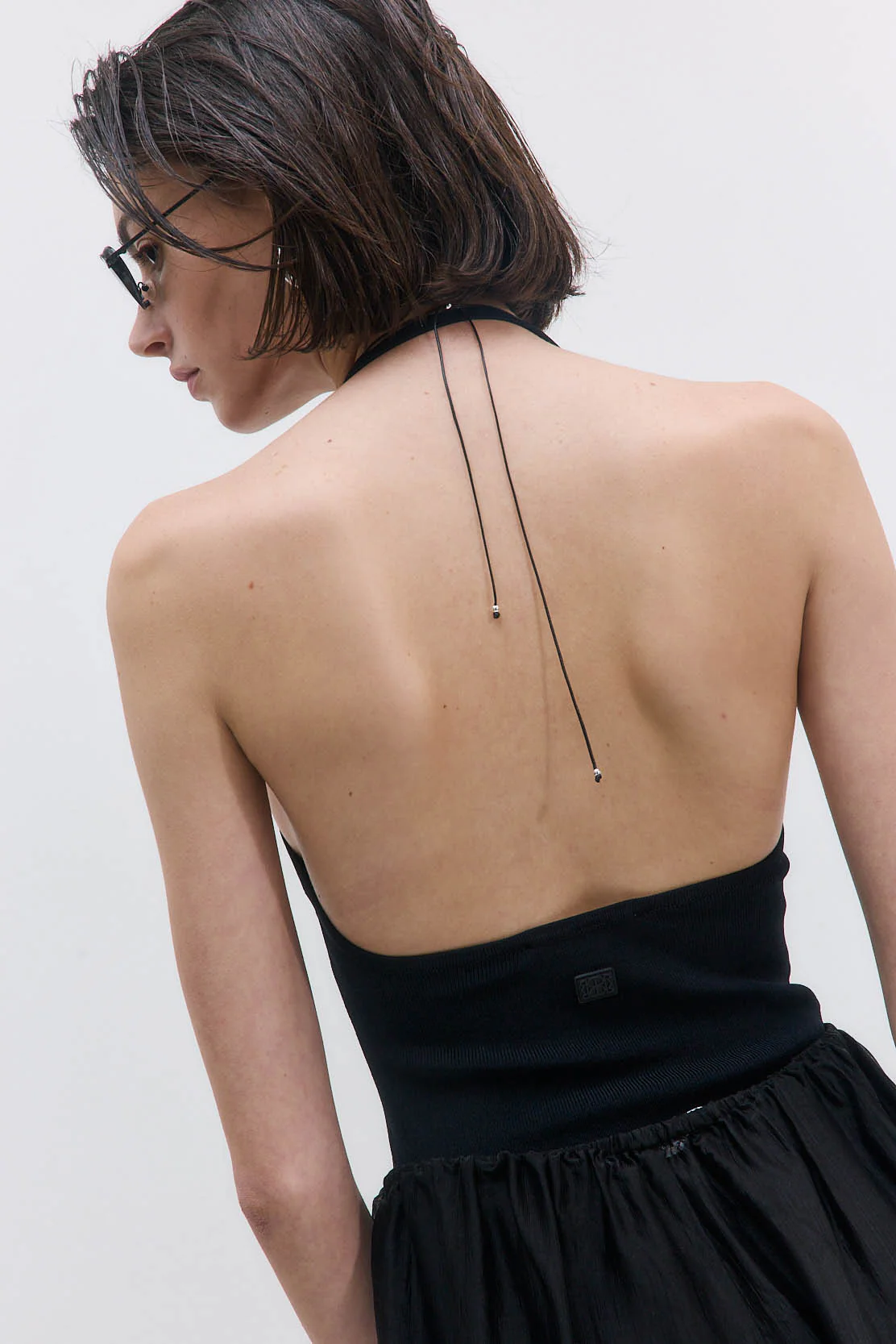 Tight Ribbed Halter Neck - Image 7