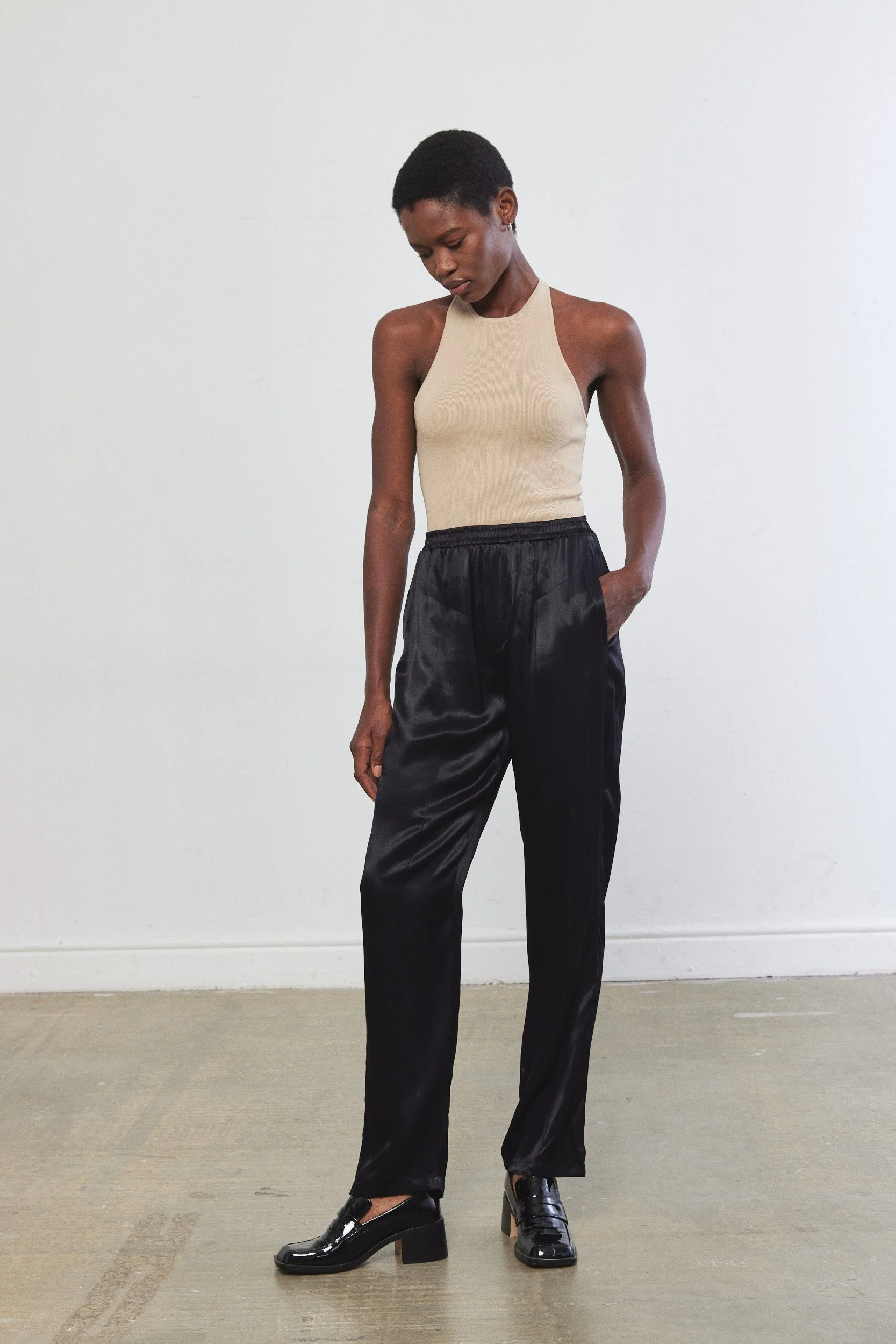 Tight Ribbed Halter Top - Image 7