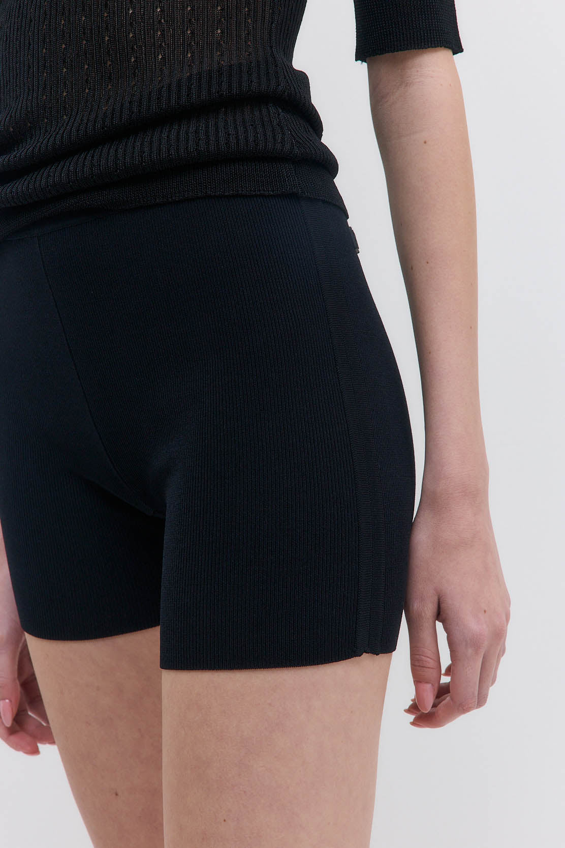 Tight Ribbed Shorts - Image 7