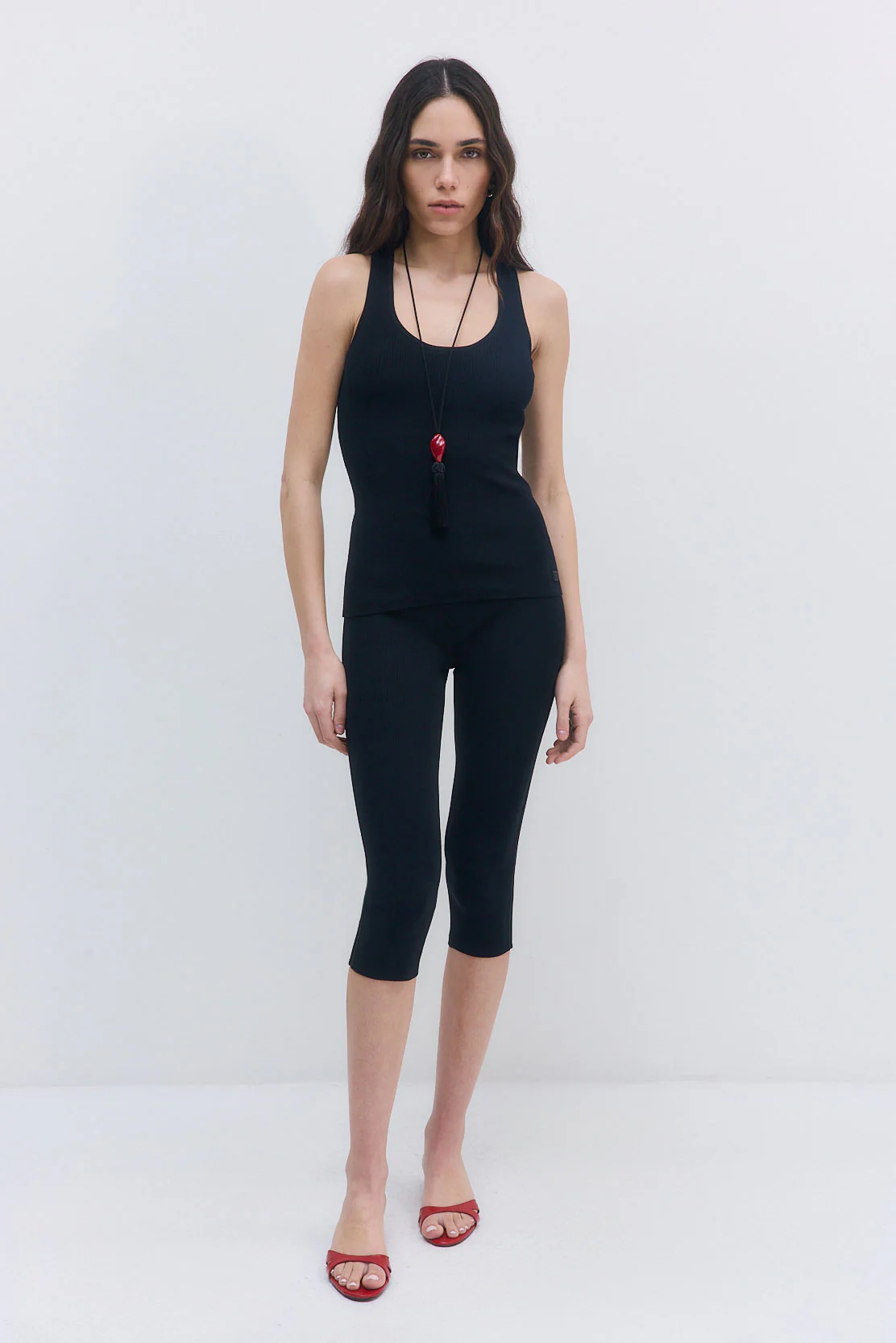 Tight Ribbed Tank Top - Image 2