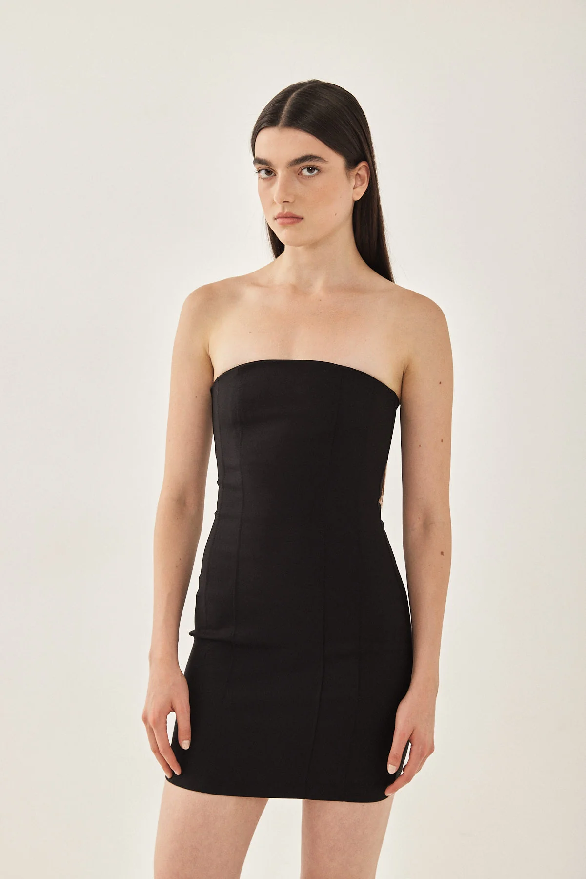 Tight Strapless Mini Dress - Image 6
