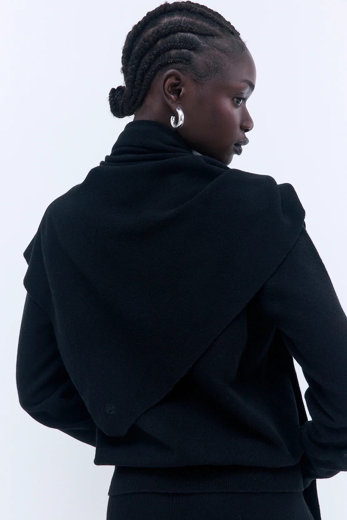 Triangle Wool Scarf - Image 4