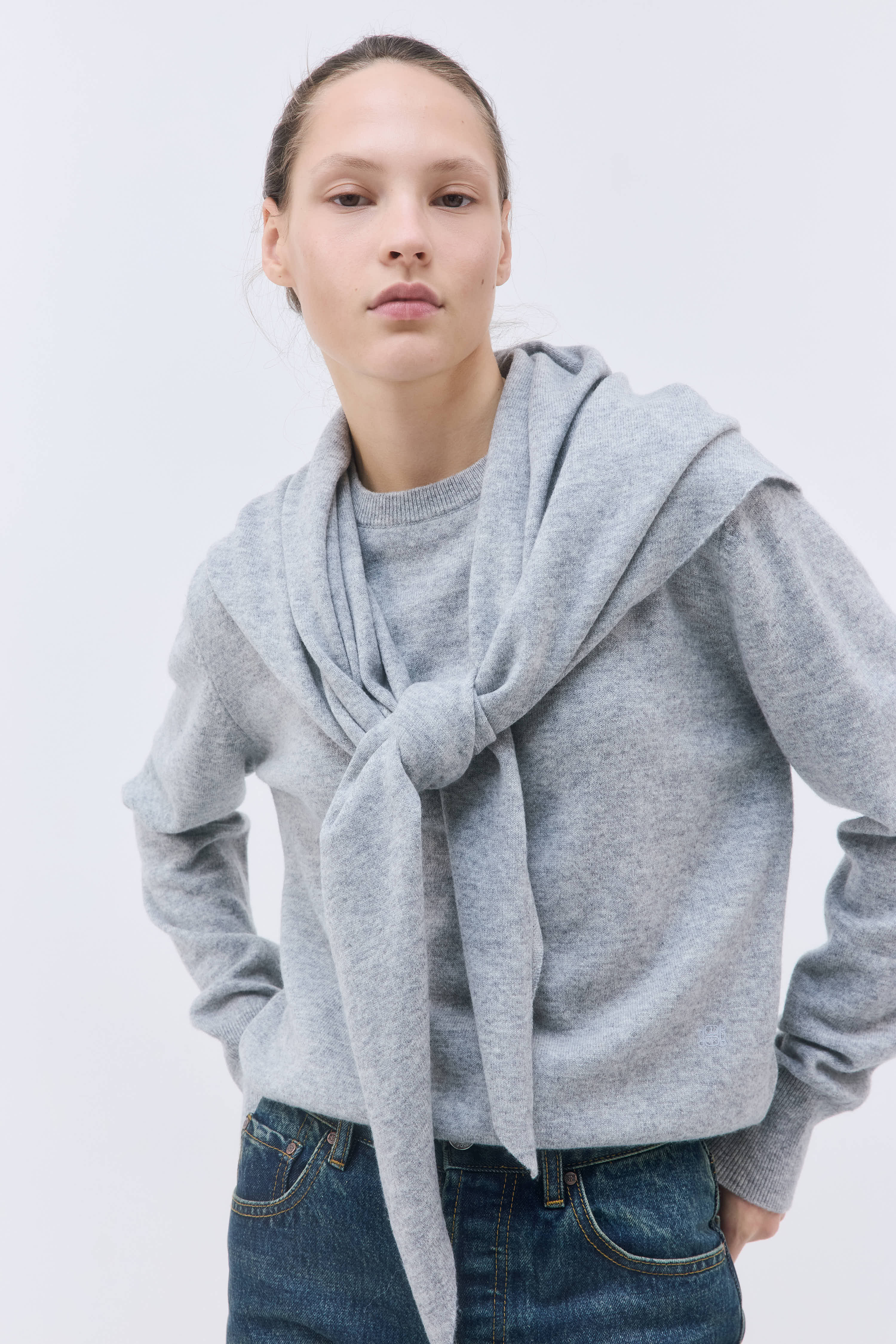 Triangle Wool Scarf