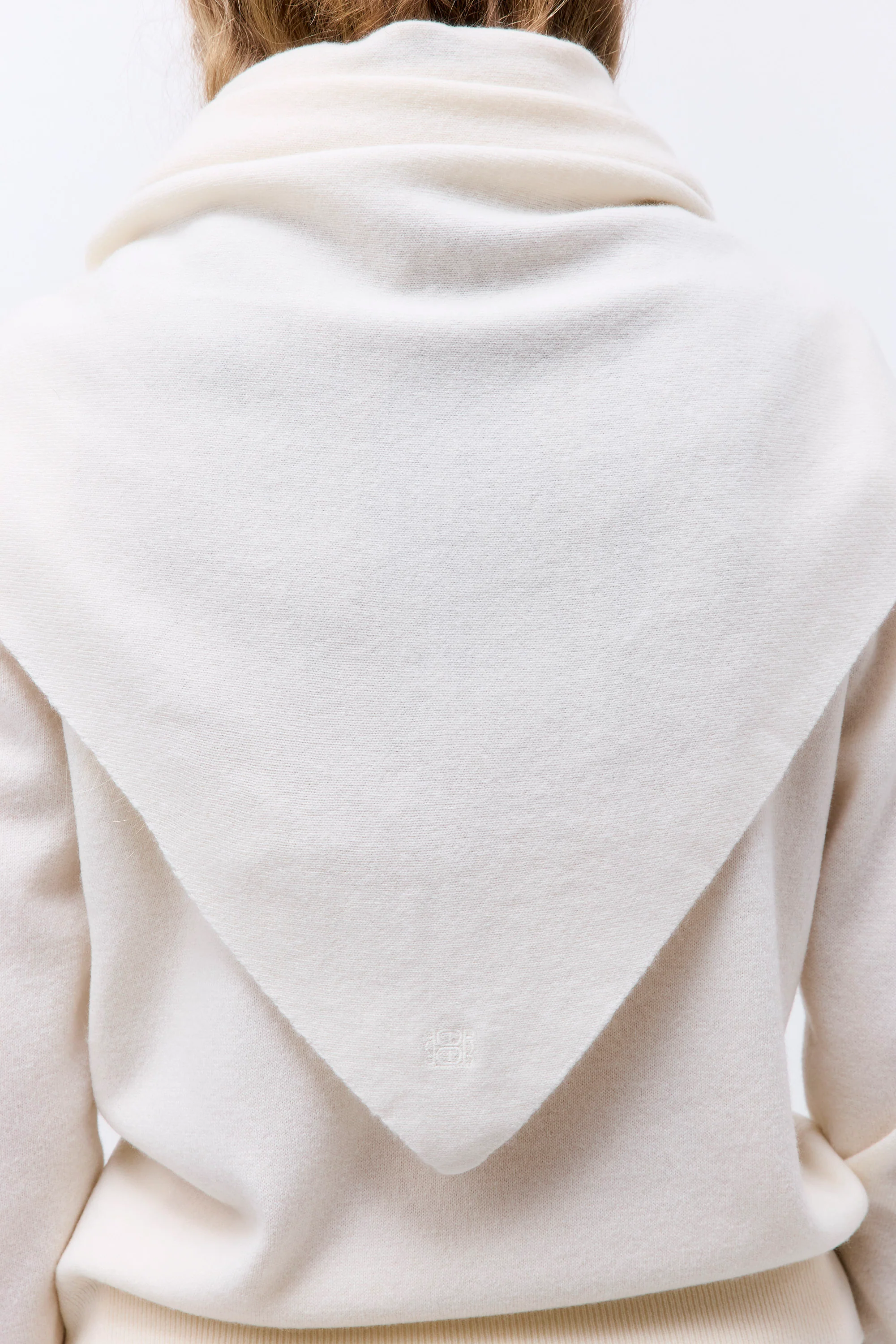 Triangle Wool Scarf - Image 6