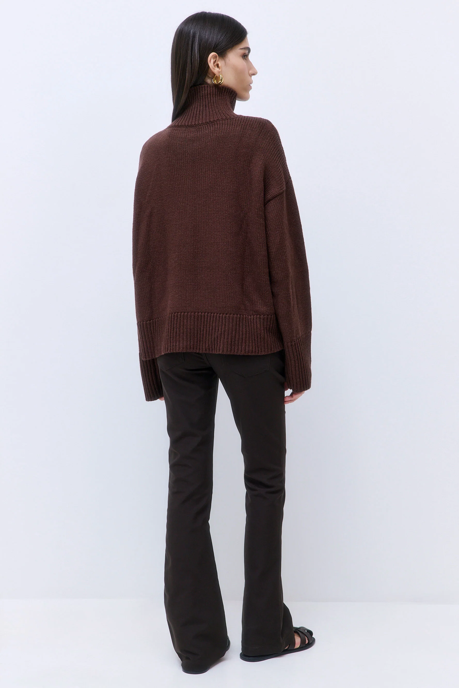 Turtleneck Intarsia Jumper - Image 8