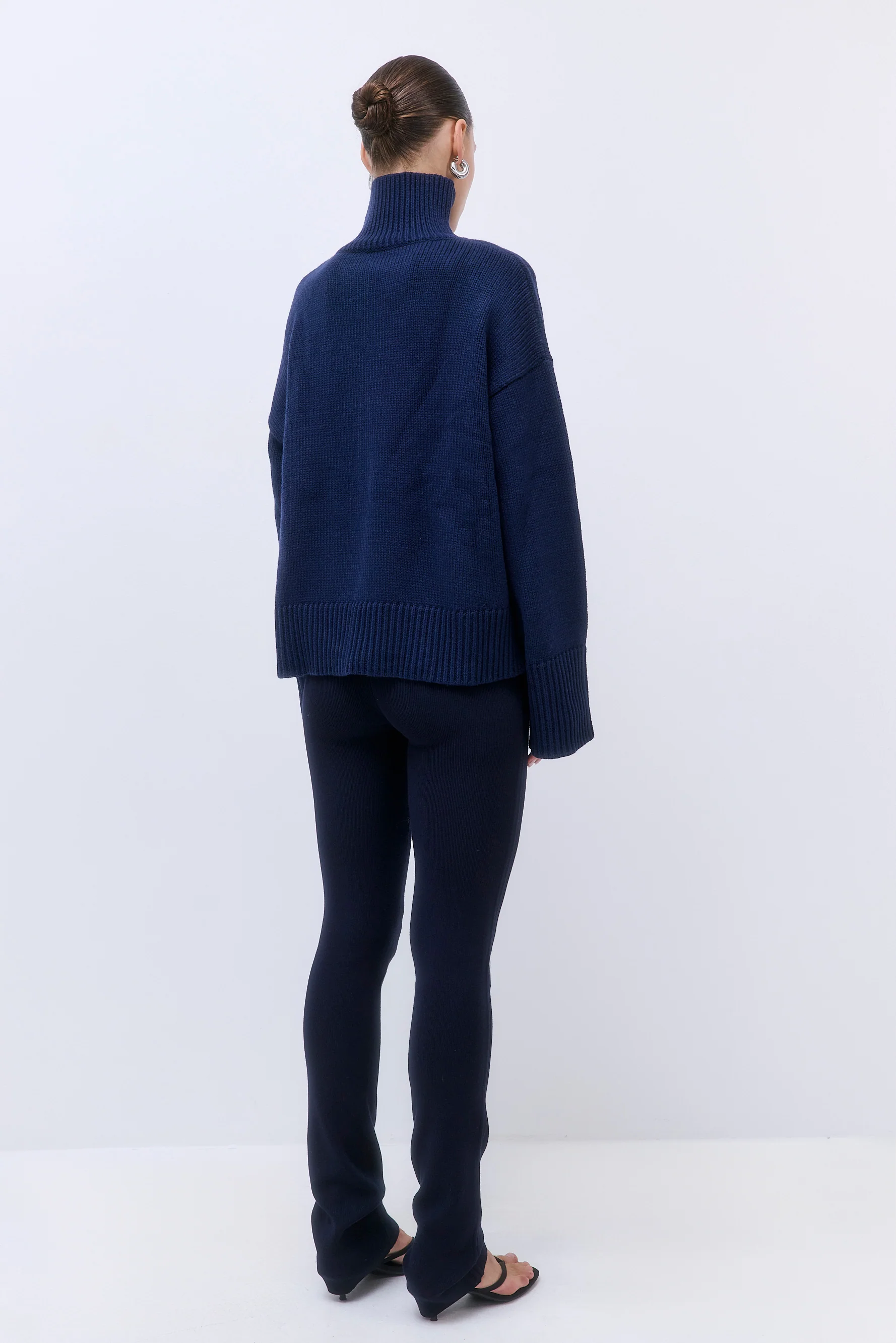 Turtleneck Intarsia Jumper - Image 5