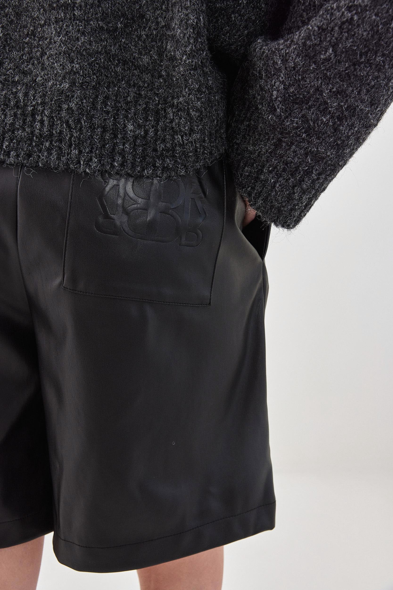 Vegan Leather Bermuda - Image 6