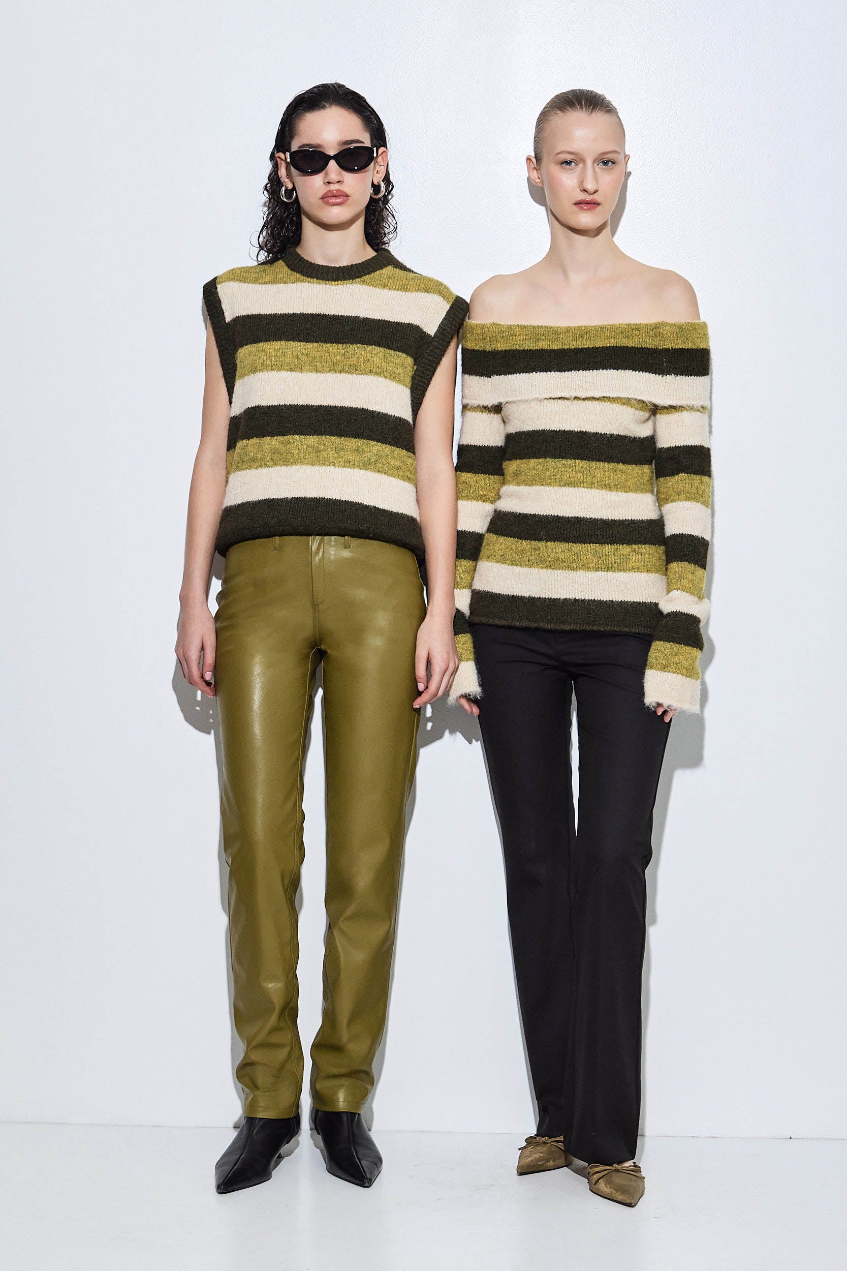 Vegan Leather Slim Pants - Image 9
