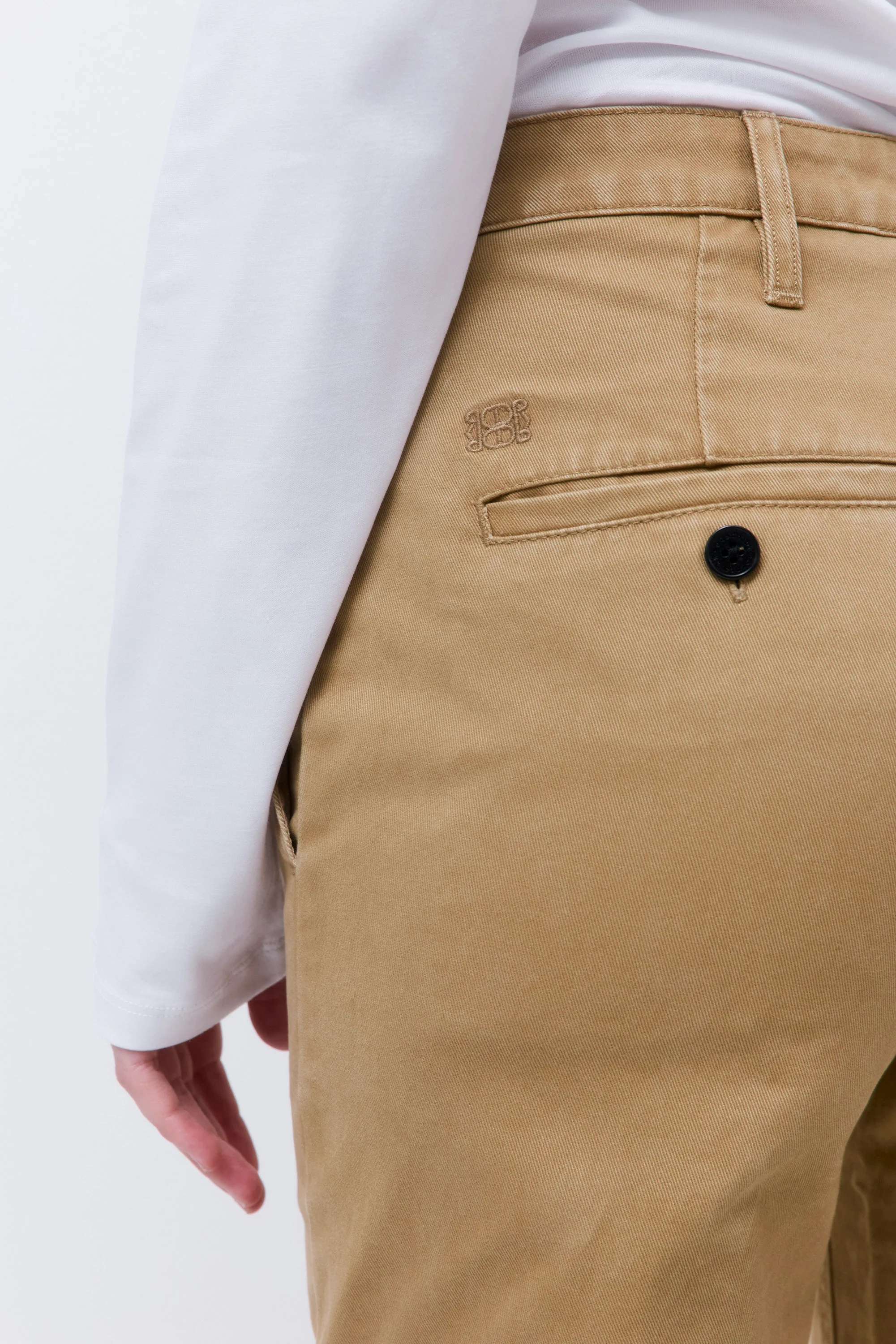 Washed Straight Pants - Image 8