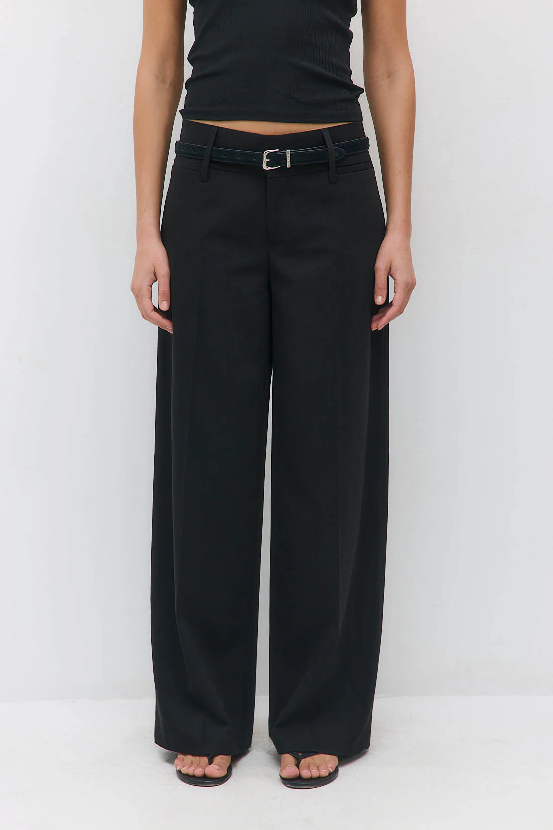 Wide Belt Daddy Pants - Image 2
