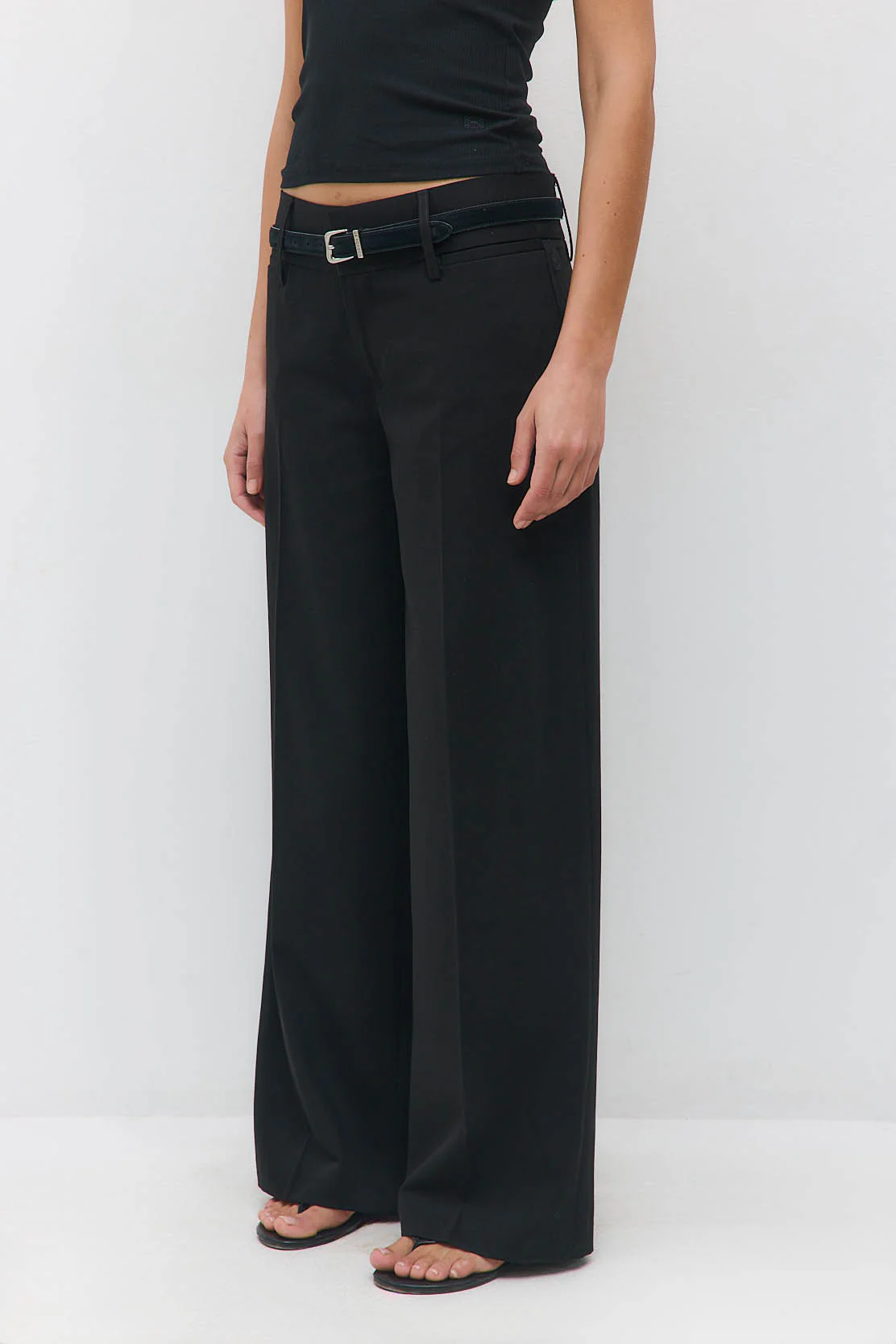 Wide Belt Daddy Pants - Image 5