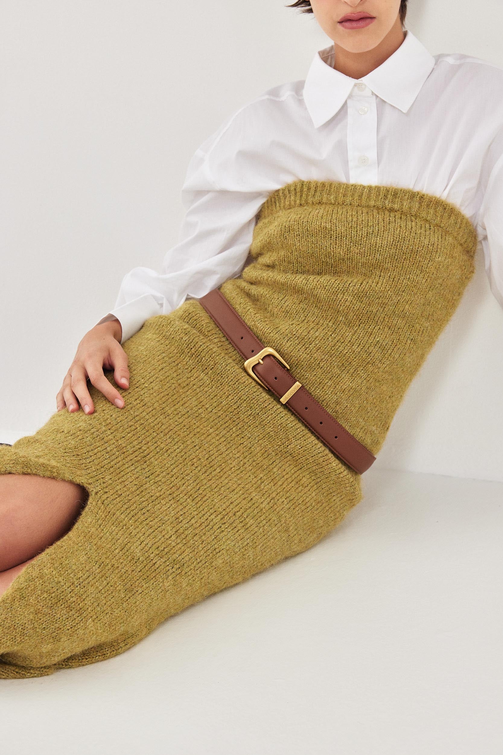 Wide Buckle Belt - Image 3